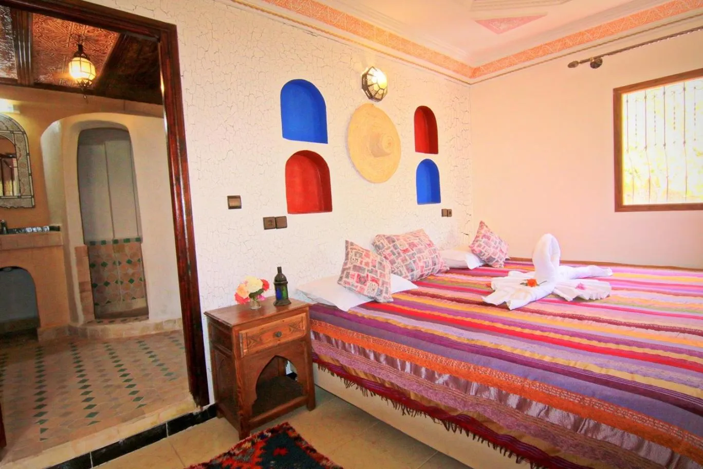 Bedroom, Bed in Jnane Karma