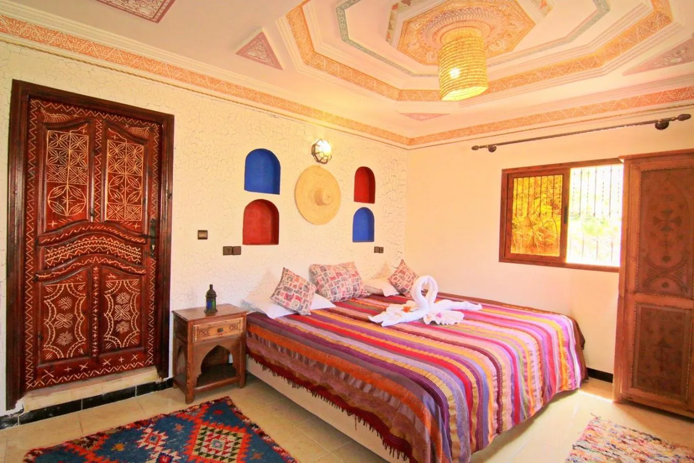 Bedroom, Bed in Jnane Karma