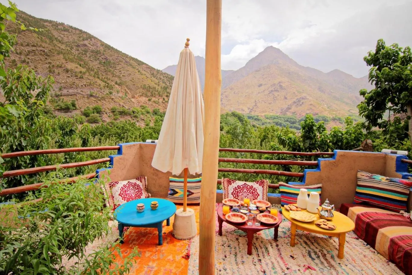 Breakfast in Jnane Karma