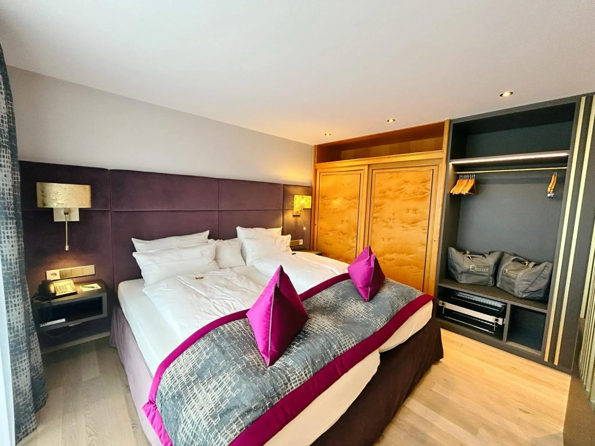 Bed in Hotel Reppert