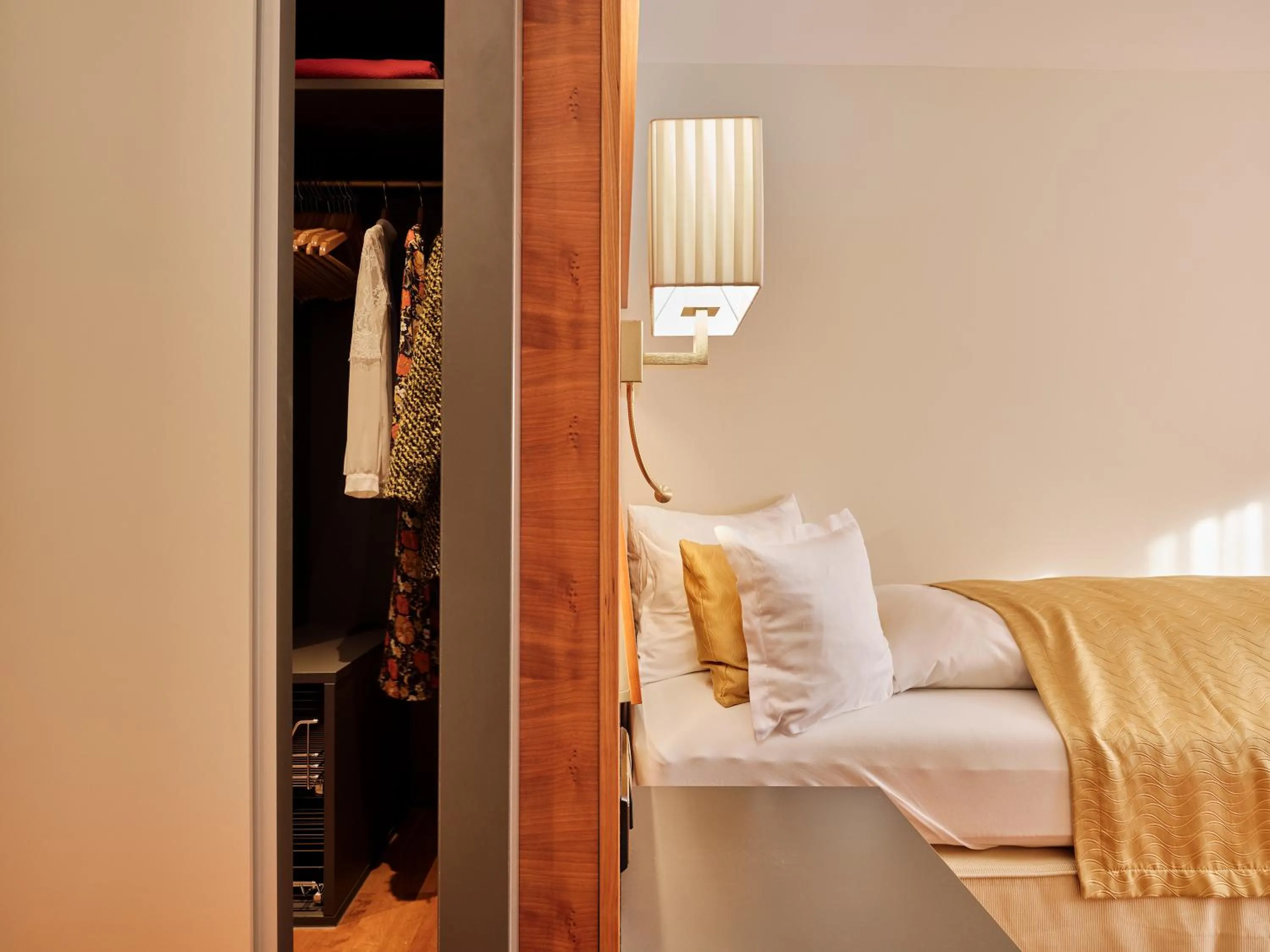 Bed in Hotel Reppert