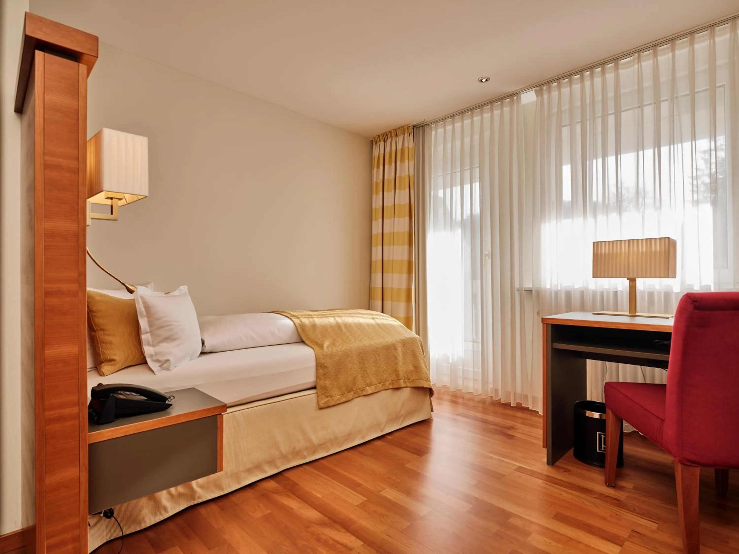 Bed in Hotel Reppert