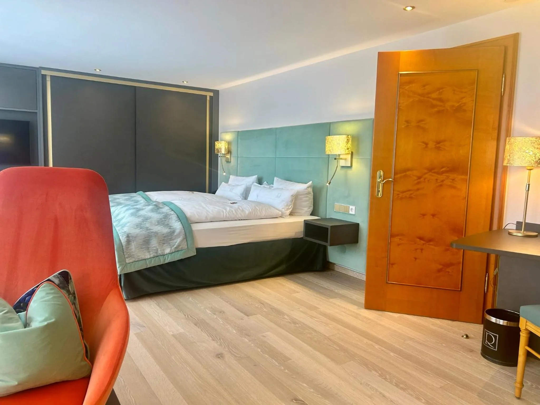 Bed in Hotel Reppert