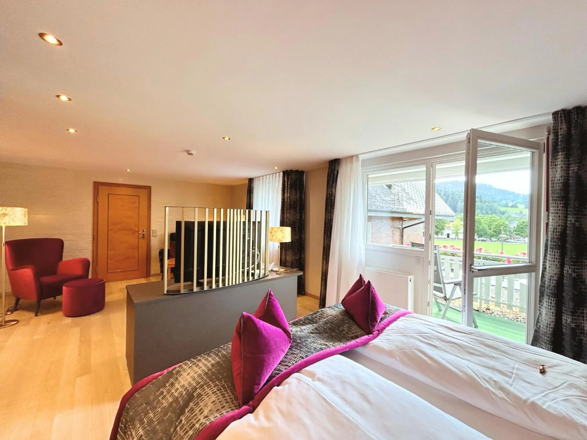 Bed in Hotel Reppert