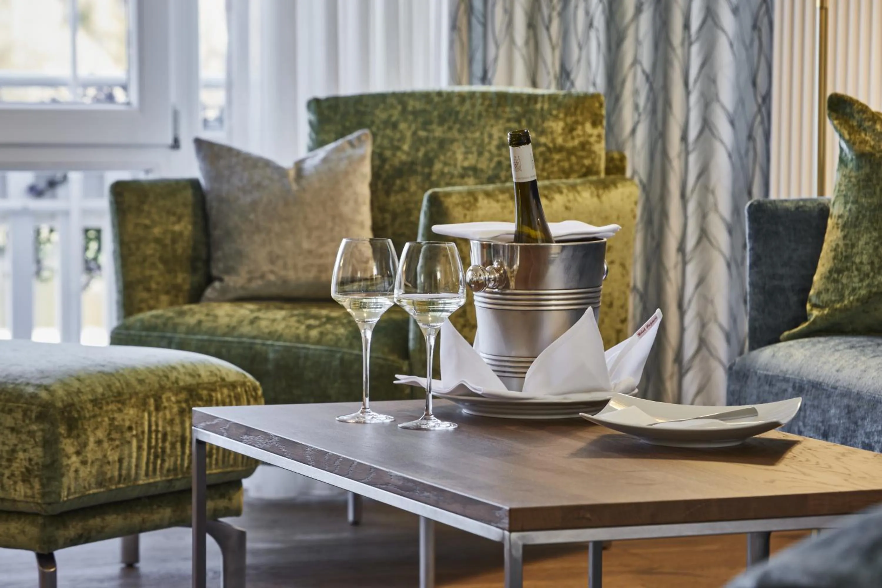 Seating area in Hotel Reppert