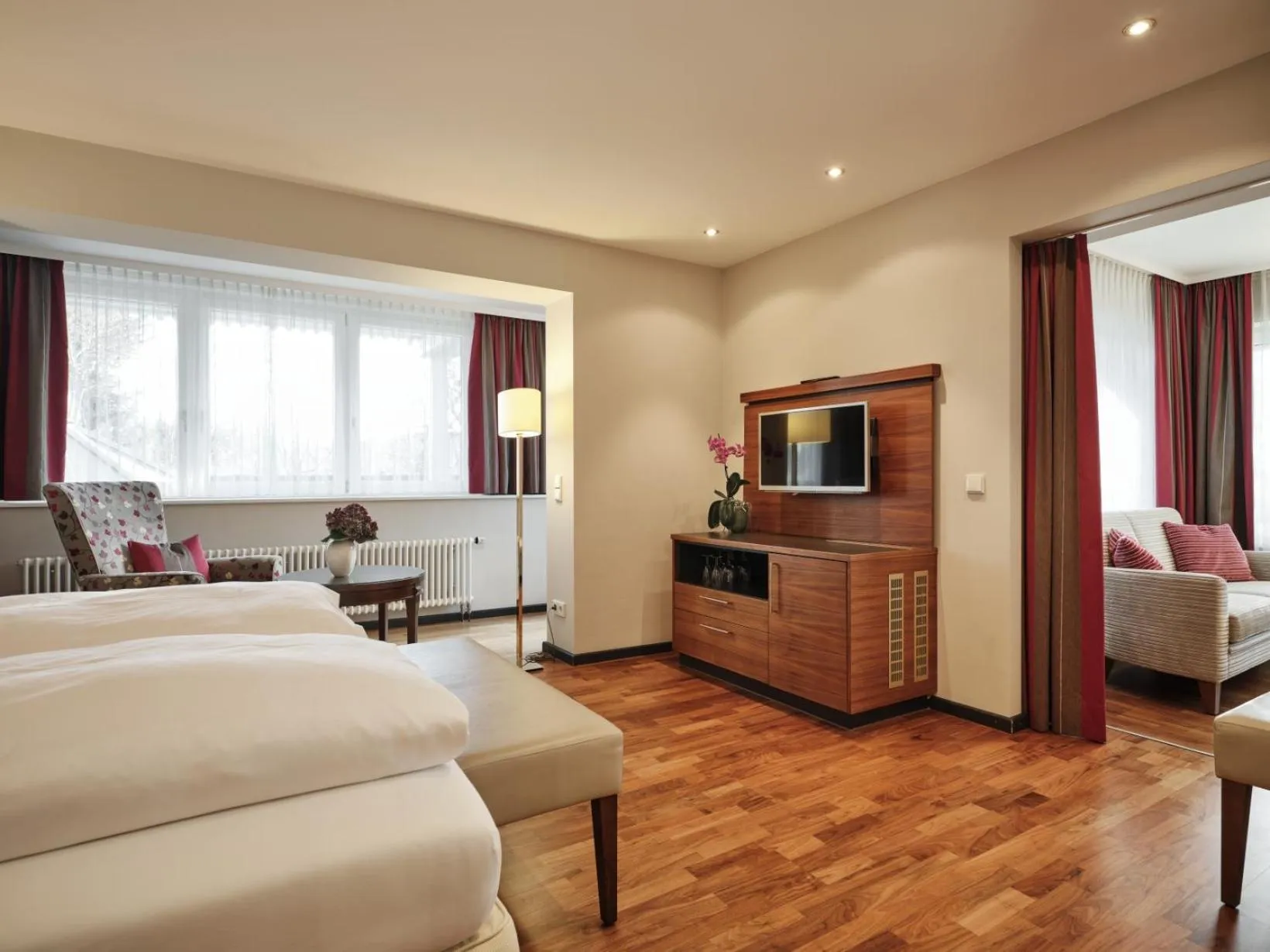 Bed in Hotel Reppert