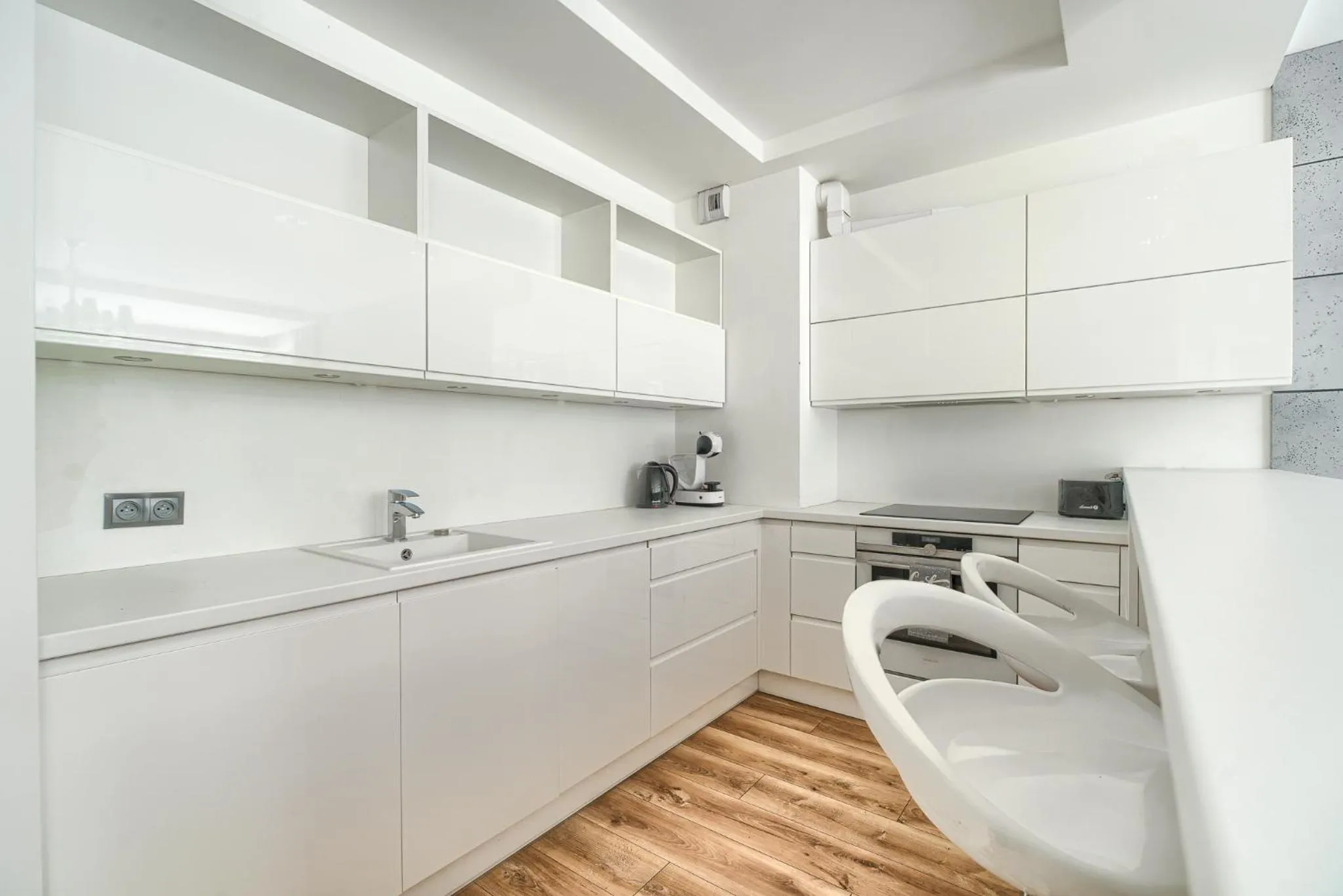 Kitchen or kitchenette in MARGI Eclipse Apartament COMFY AND BEAUTI