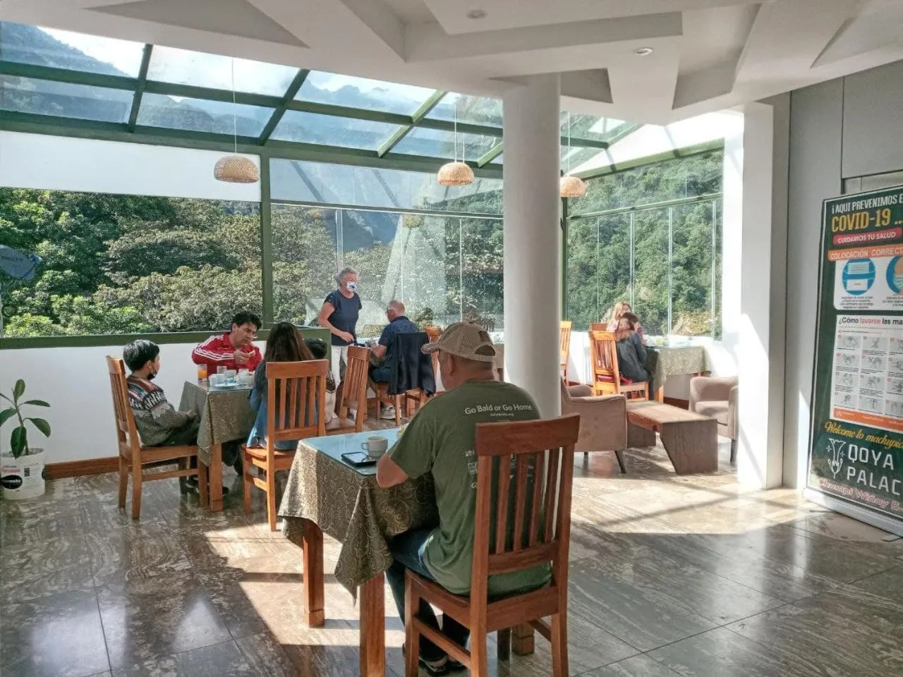 Dining area in Hotel Qoya Palace - Machupicchu