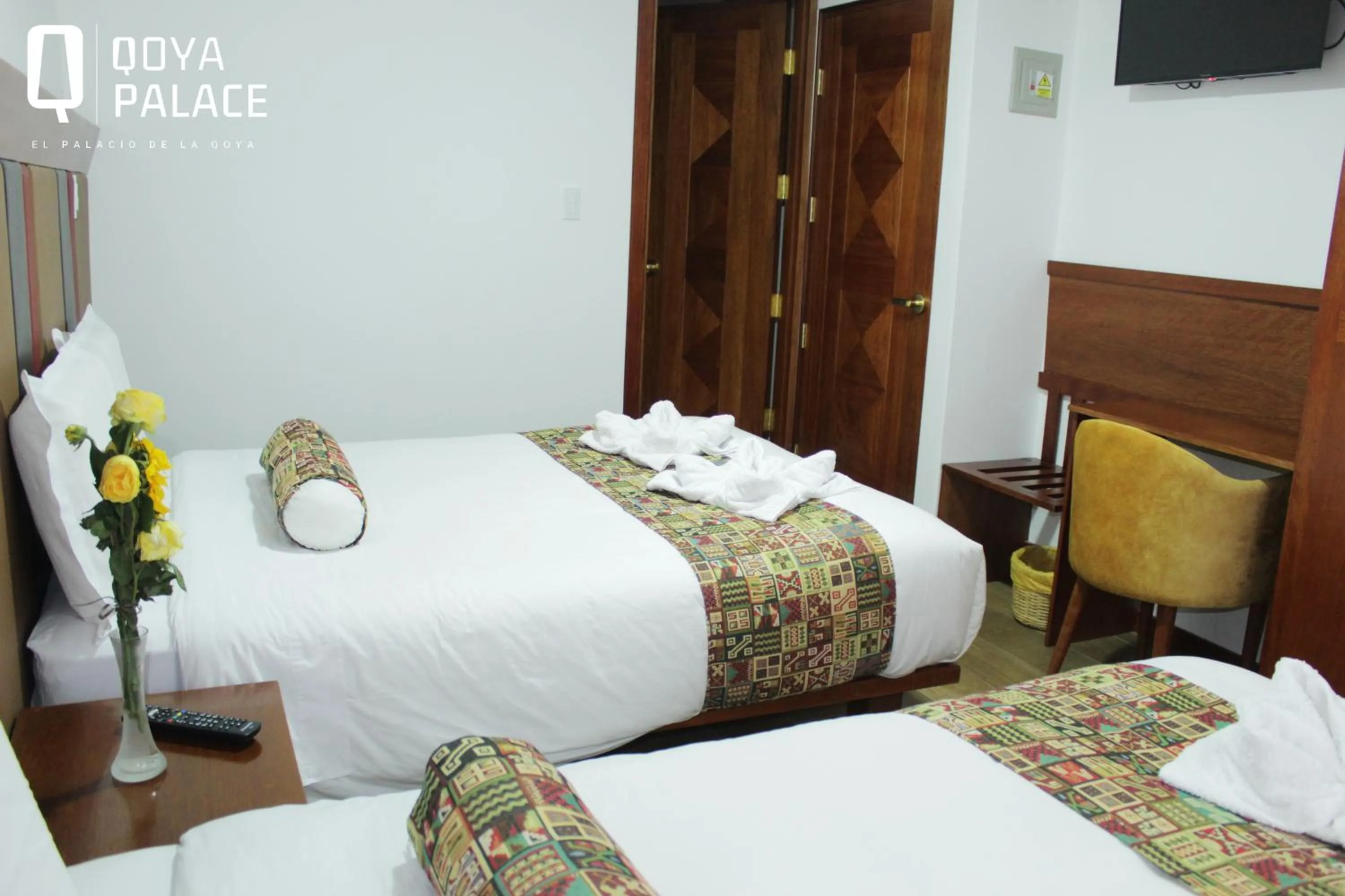 Bed in Hotel Qoya Palace - Machupicchu