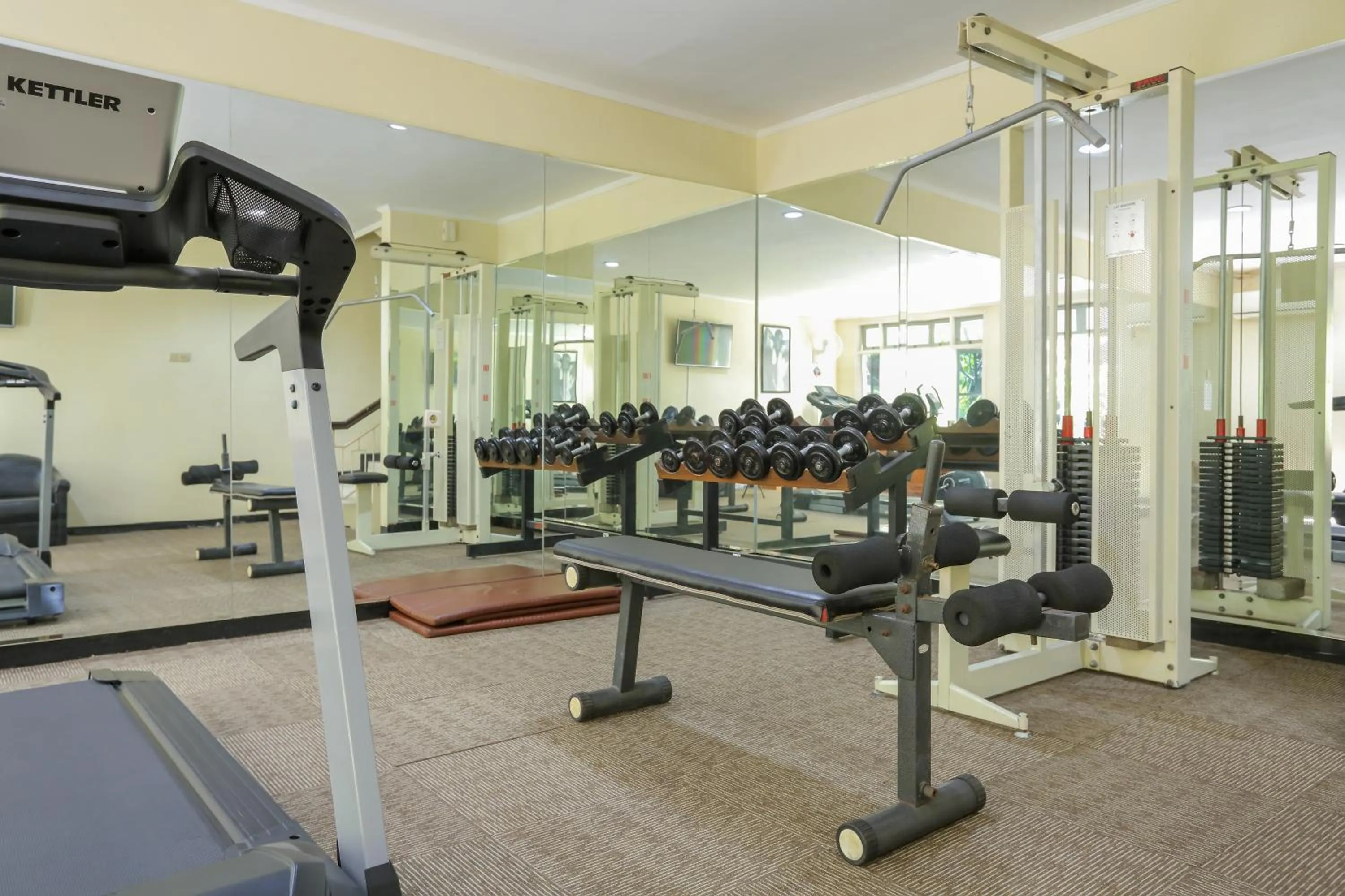 Fitness centre/facilities in Country Heritage Hotel