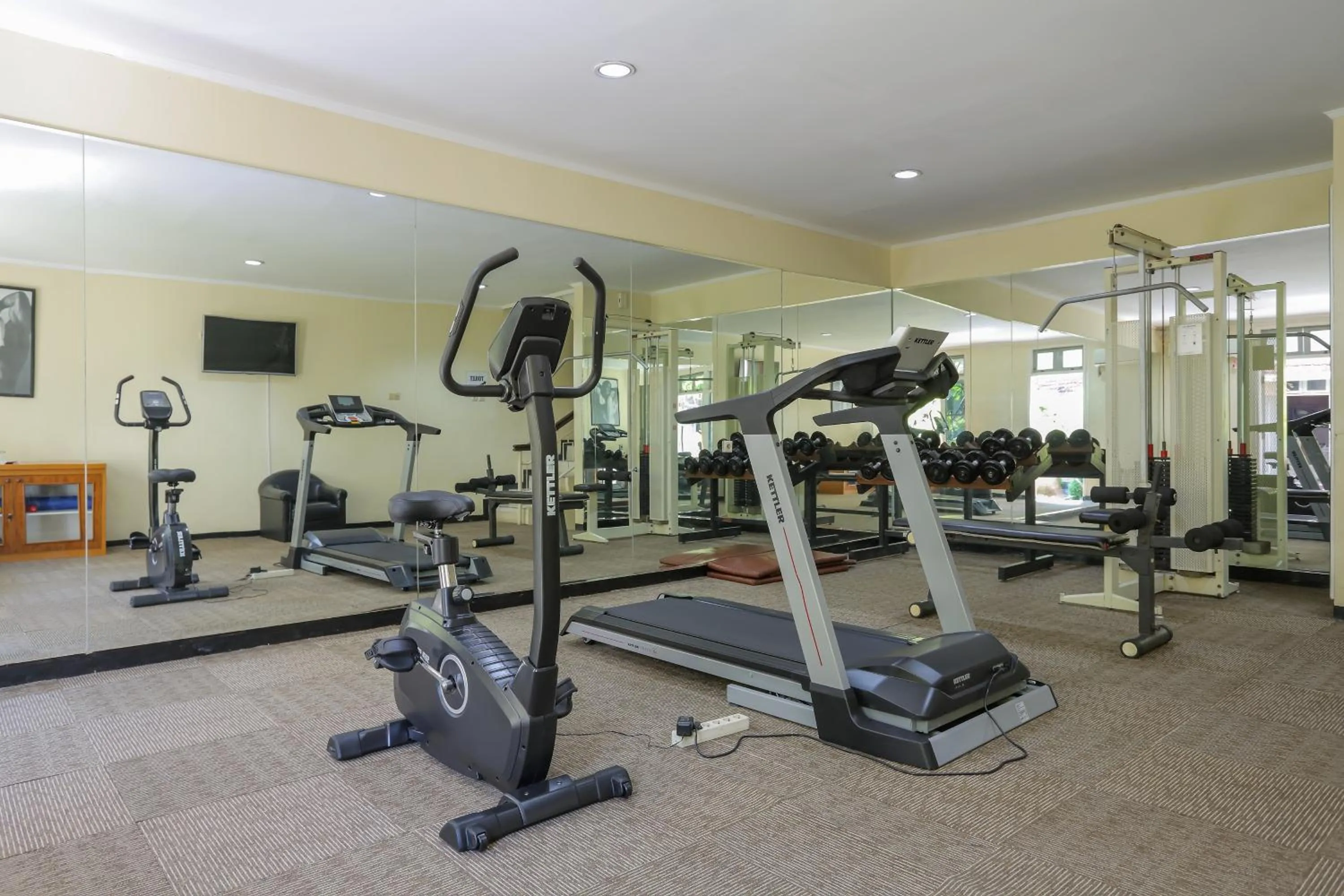 Fitness centre/facilities in Country Heritage Hotel
