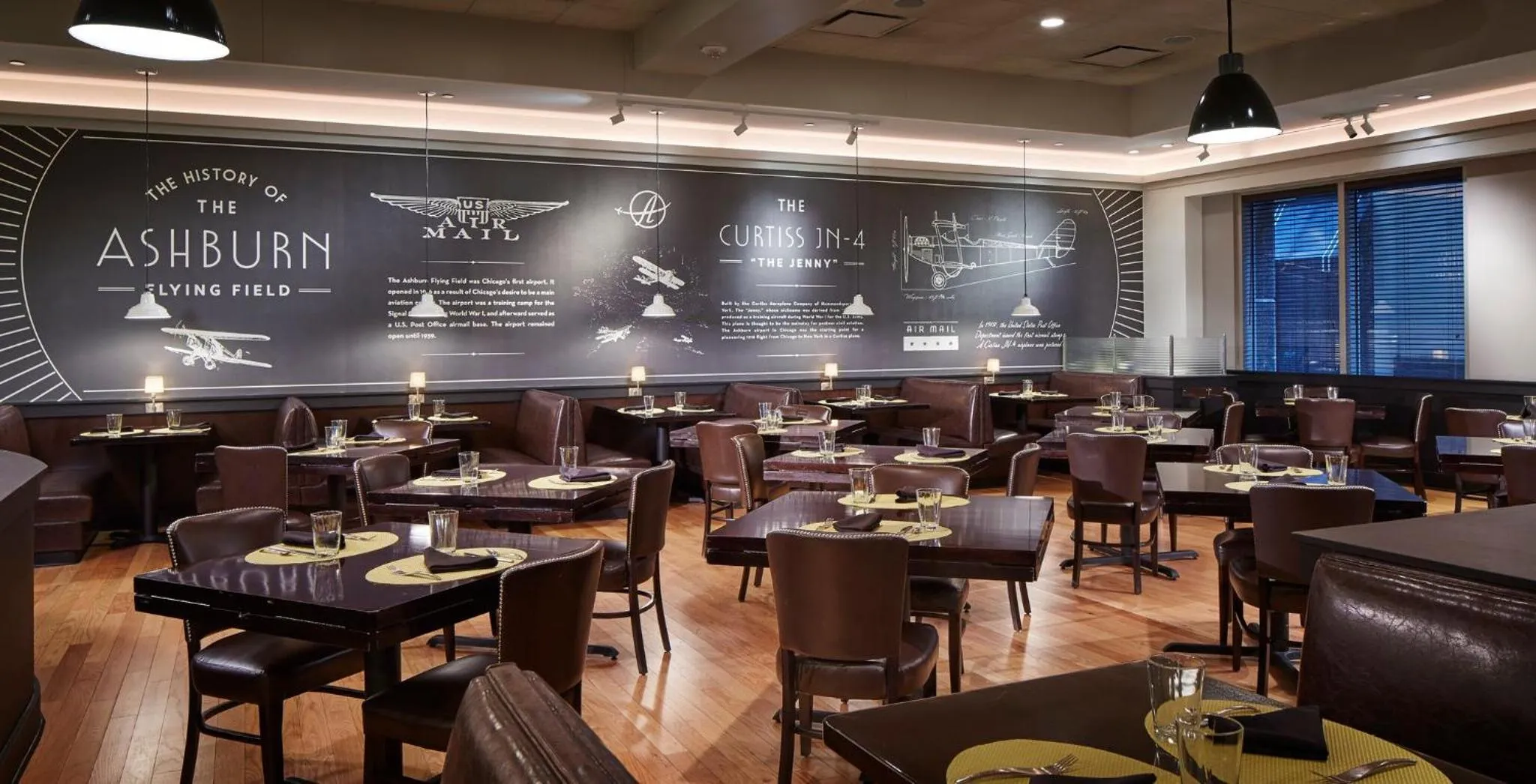 Restaurant/places to eat in Loews Chicago O'Hare Hotel