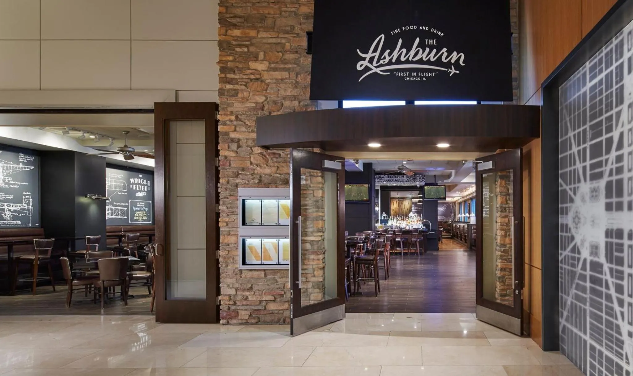 Restaurant/places to eat in Loews Chicago O'Hare Hotel