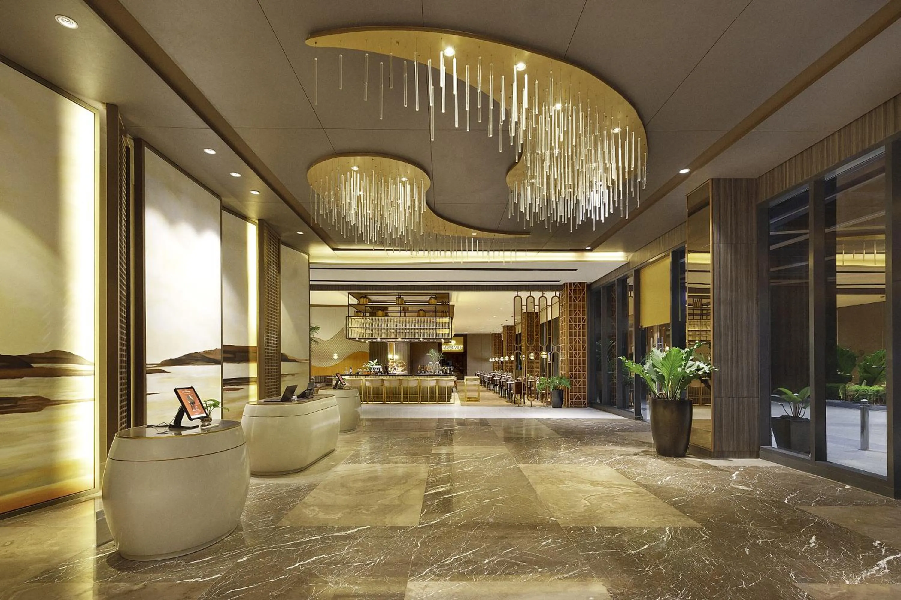 Lobby or reception in Grand Summit Hotel General Santos