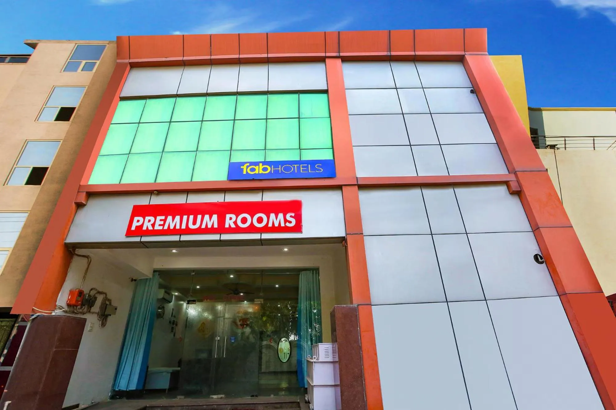 Property building in FabHotel Premium Rooms - Nr Yashobhoomi Convention Centre