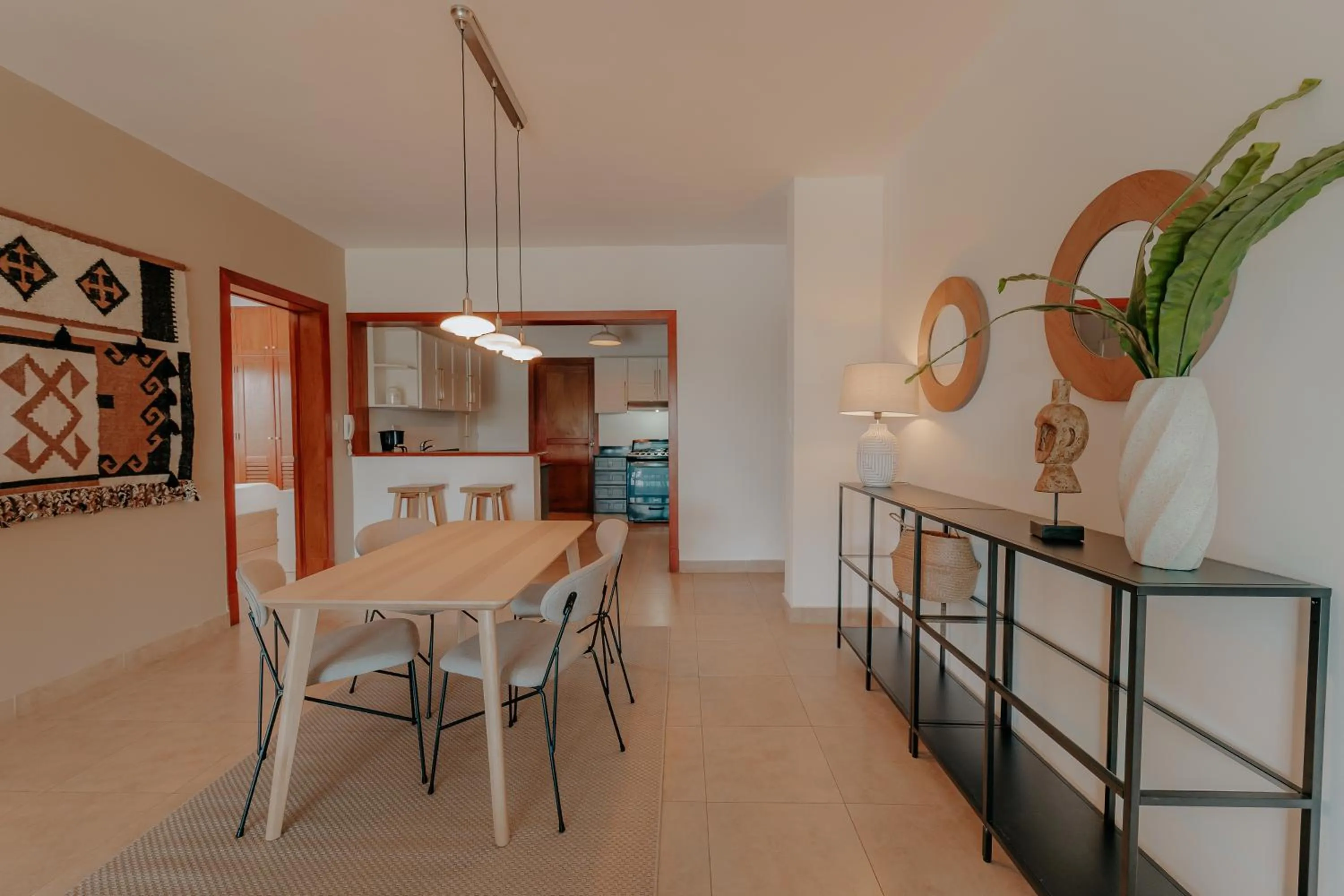 Dining area in Lumina at Jardines Punta Cana Village