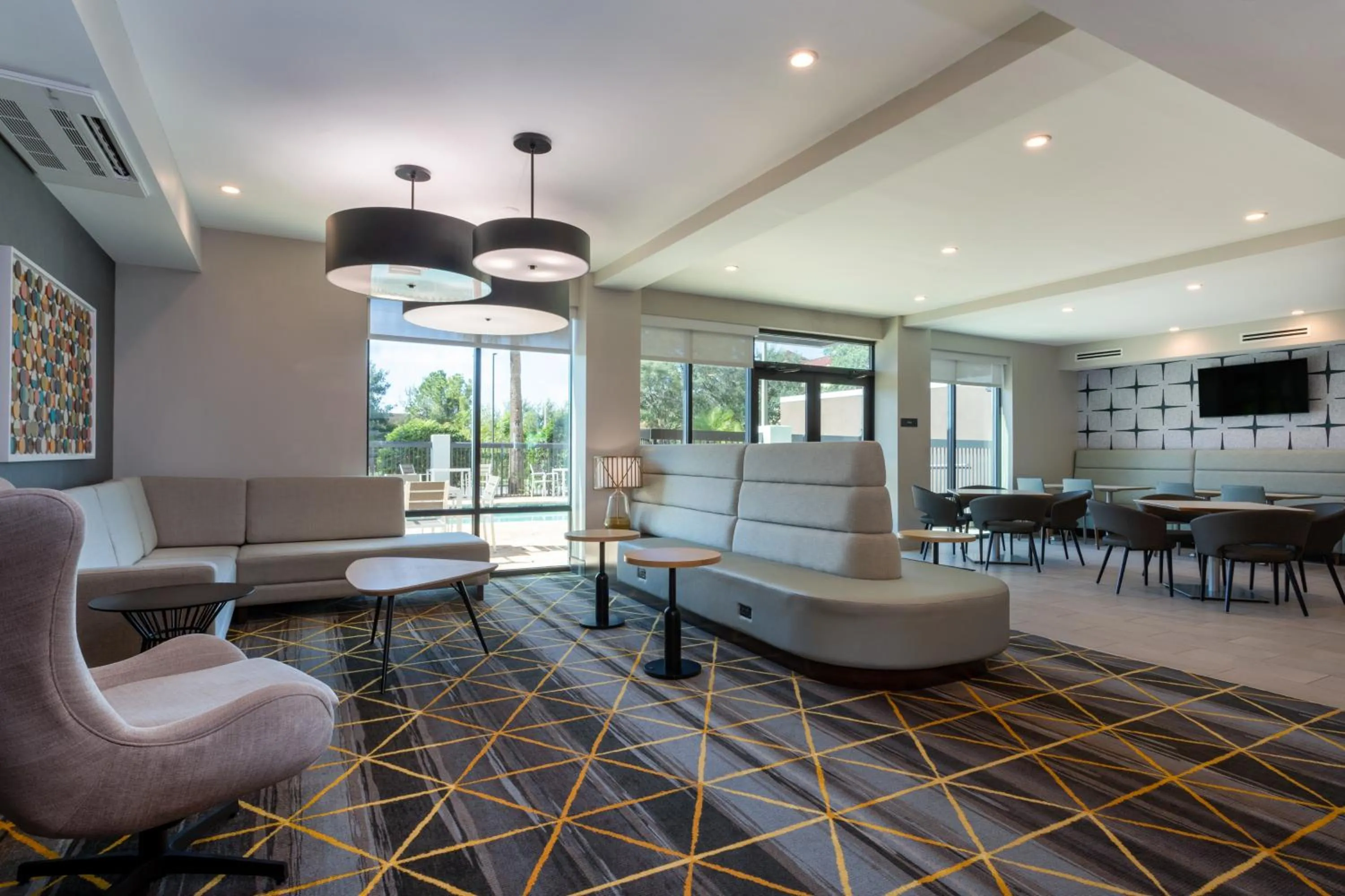 Lobby or reception in Holiday Inn - Tampa North by IHG