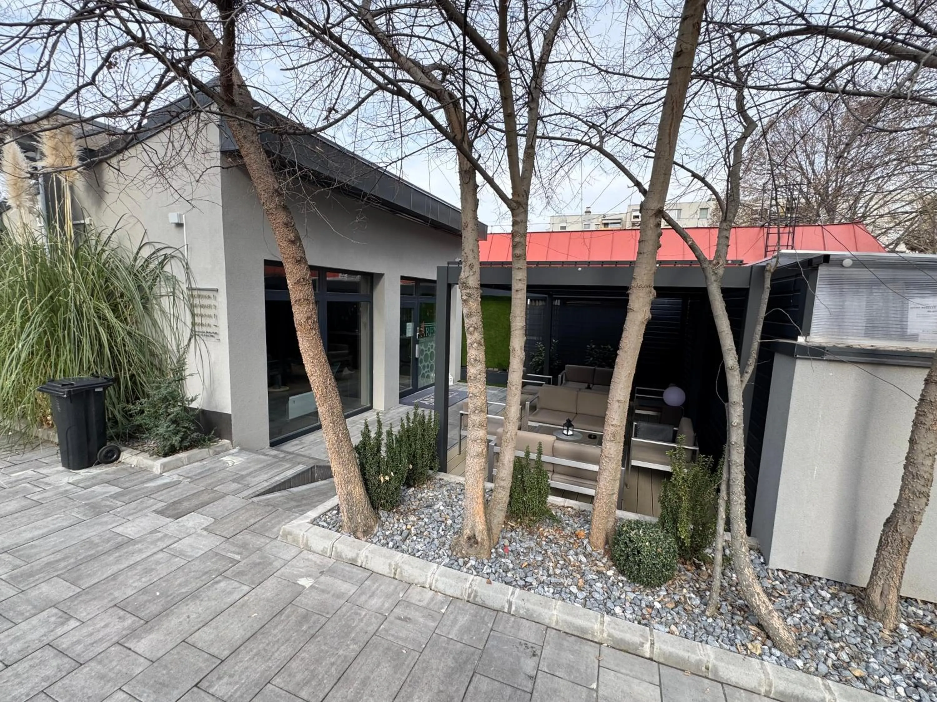 Garden view in Arena Deluxe & Spa