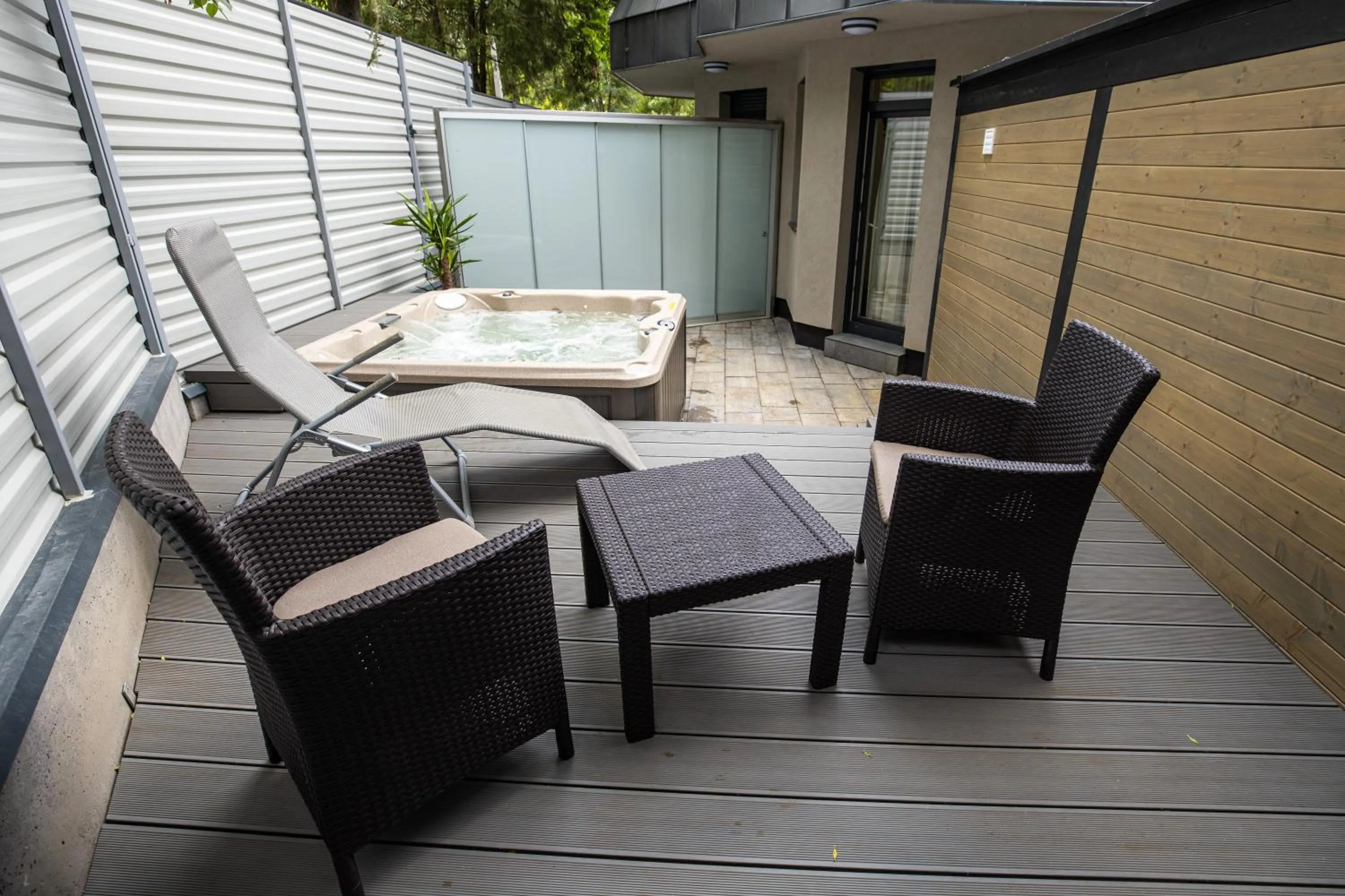 Patio in Arena Deluxe & Spa