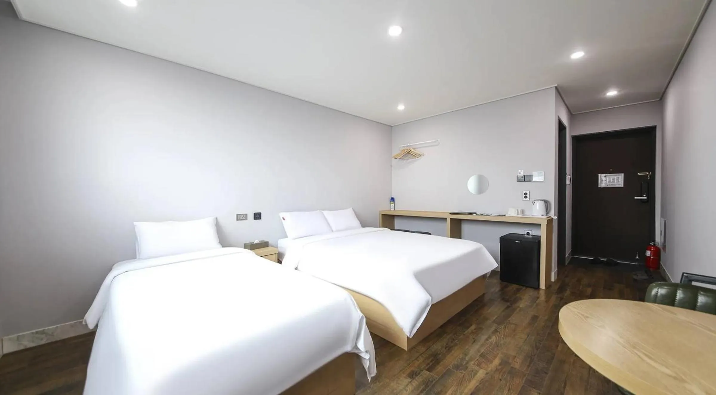 Bed in Aroomi Hotel Hyupjae