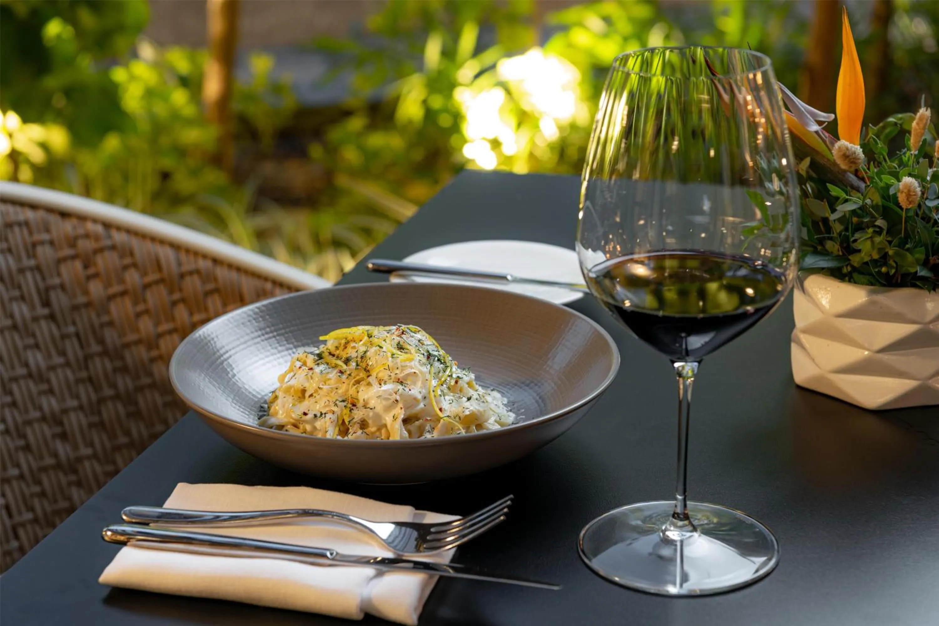 Dining area in Waldorf Astoria Riviera Maya