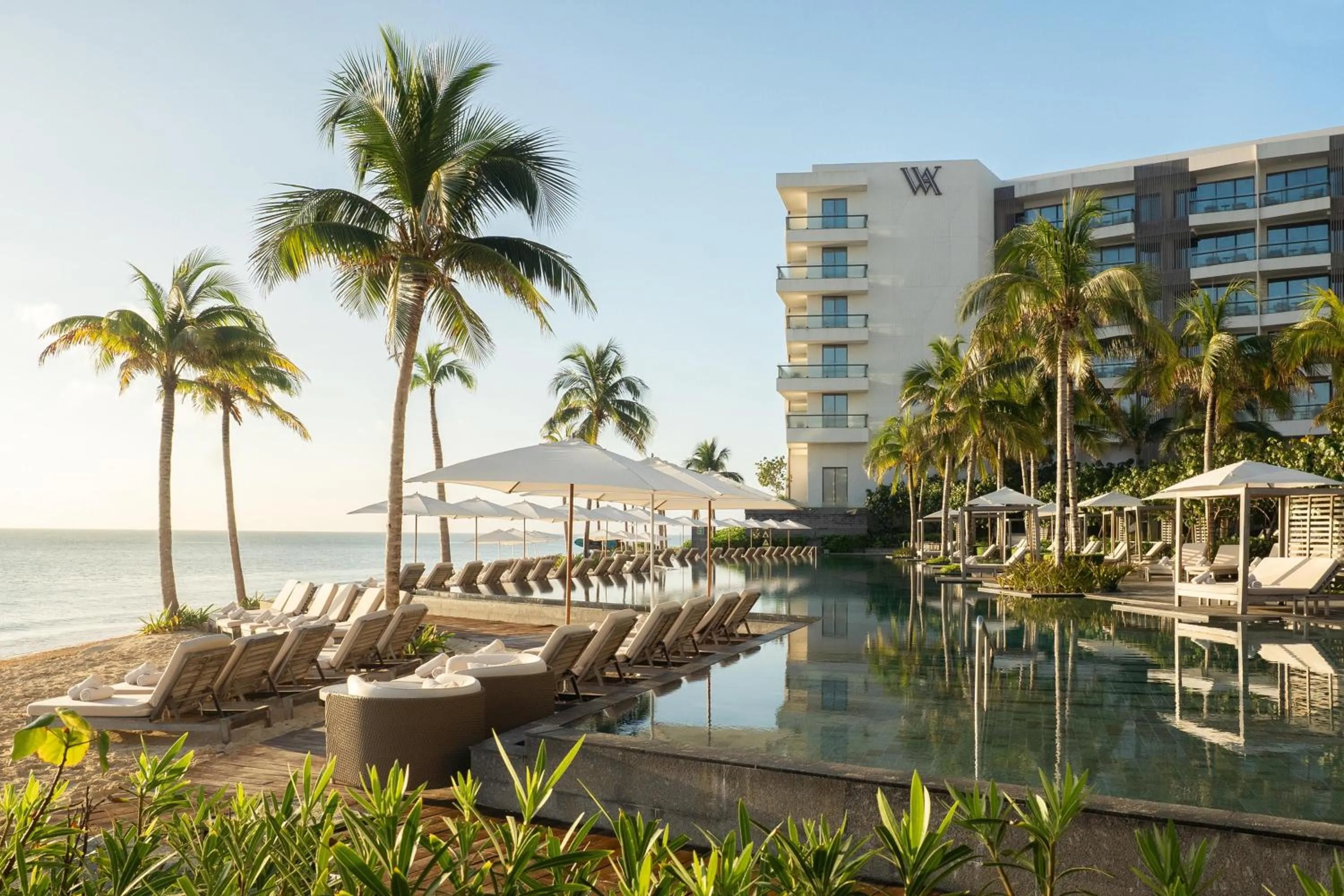 Pool view in Waldorf Astoria Riviera Maya