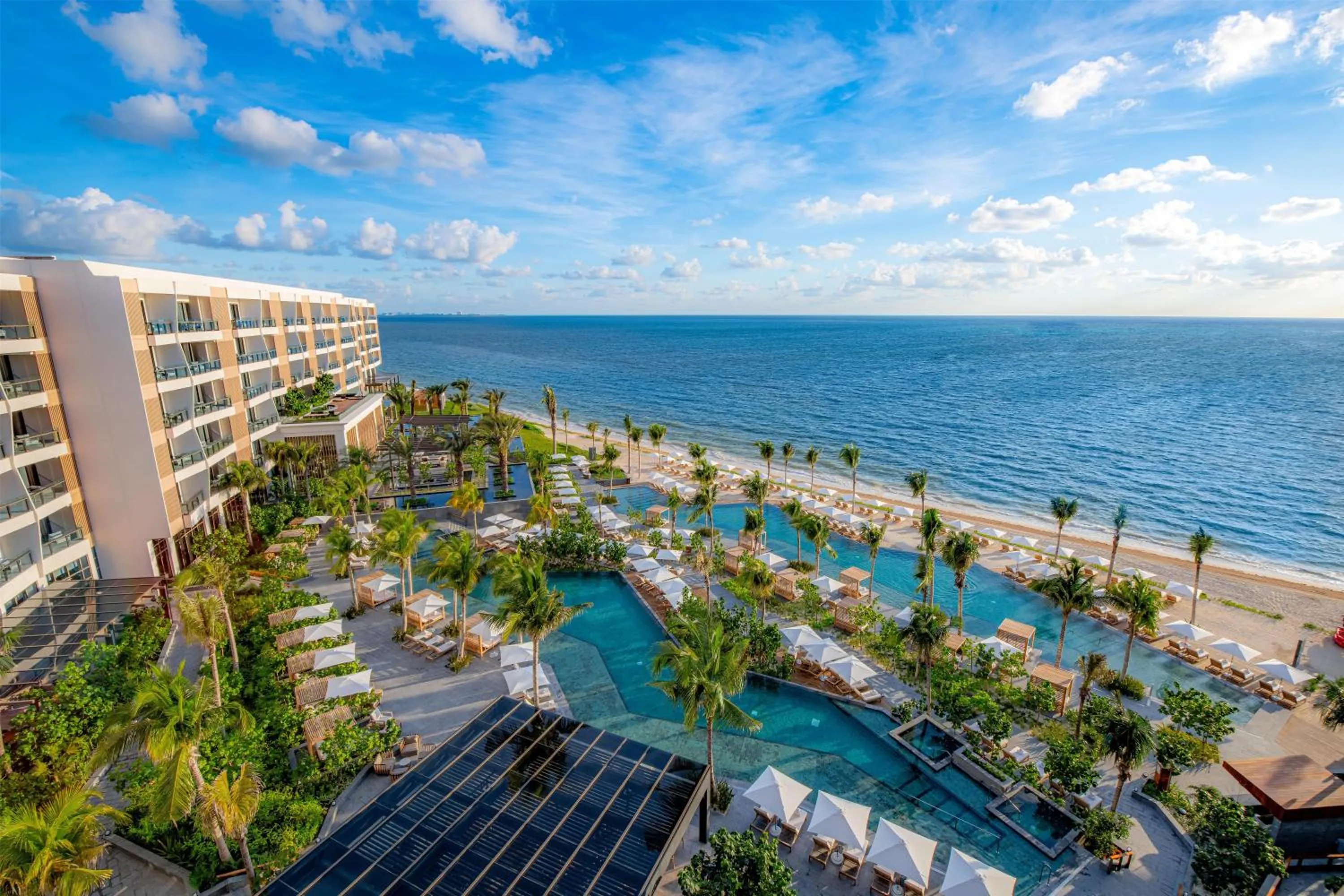 Pool view in Waldorf Astoria Riviera Maya