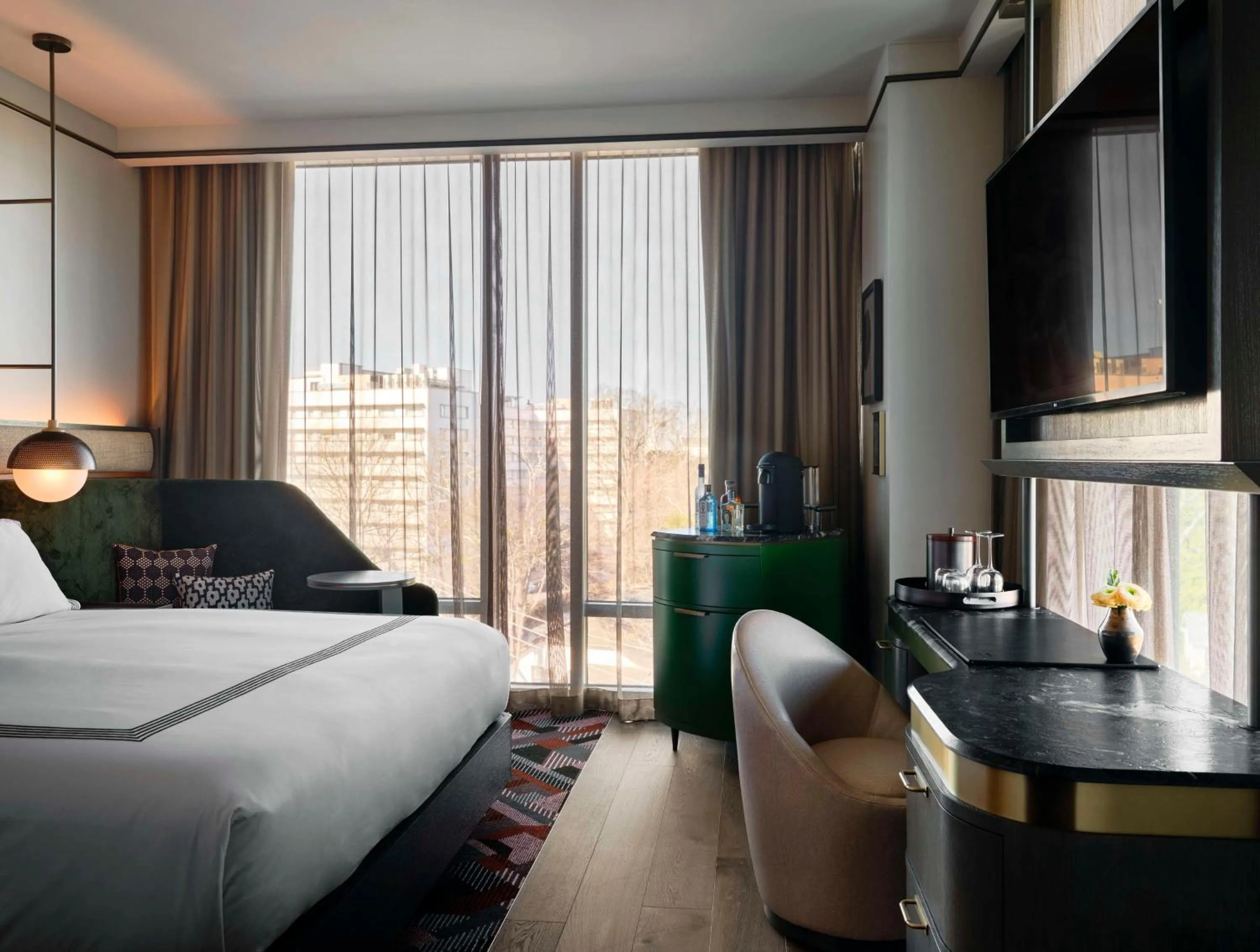 Corner King Room in Thompson Atlanta - Buckhead, by Hyatt