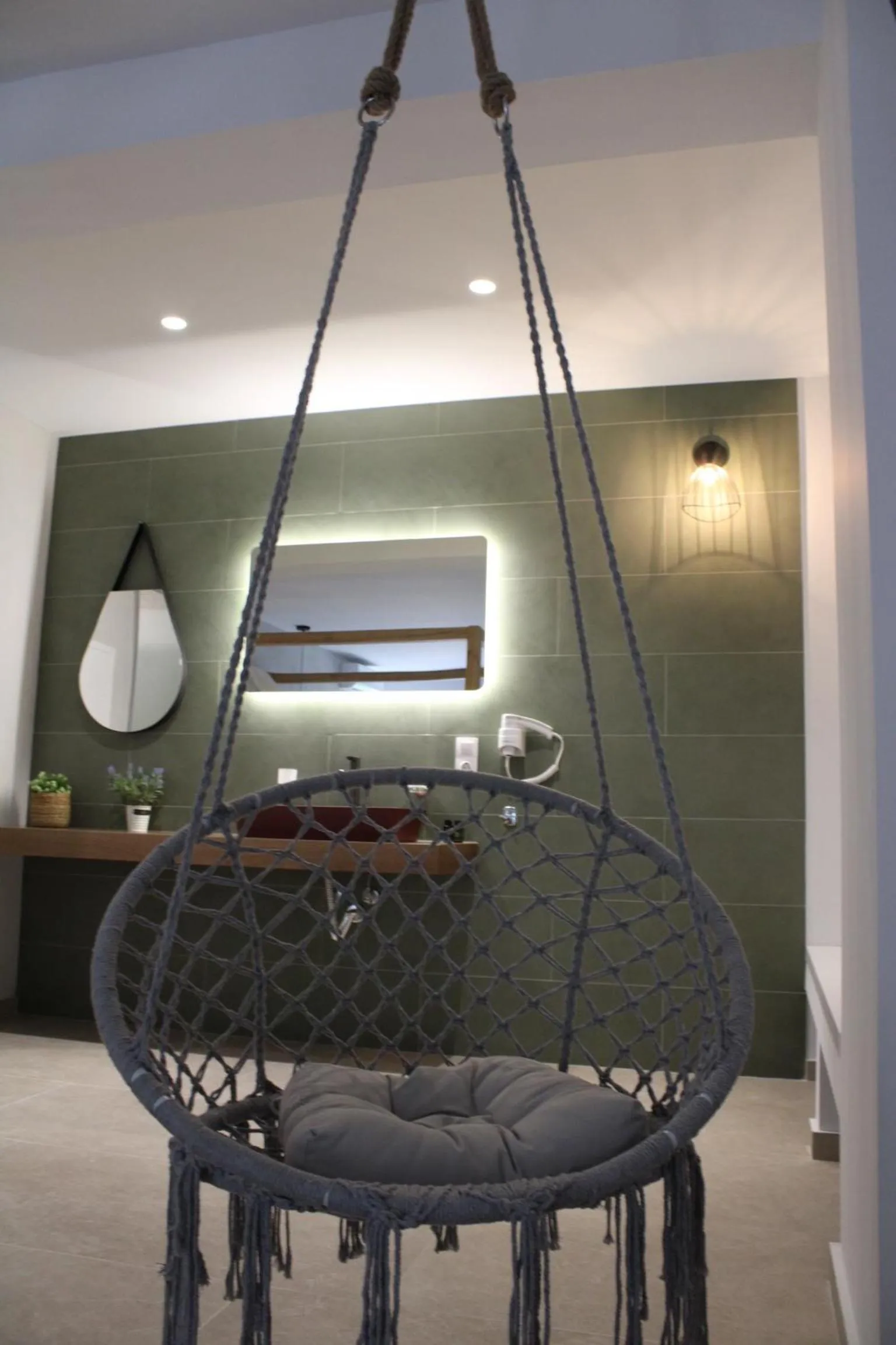 Seating area in Elia boutique hotel