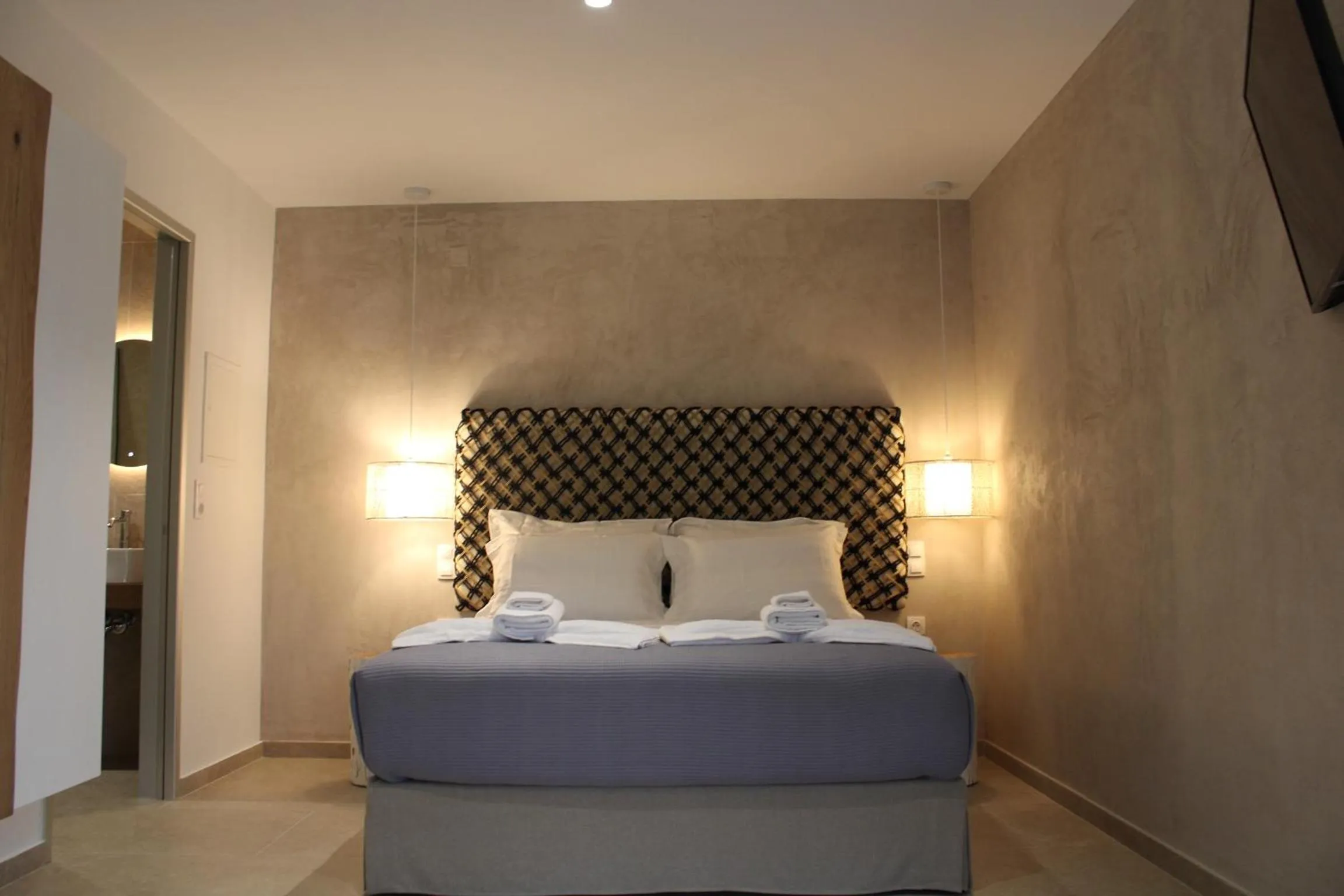 Bed in Elia boutique hotel