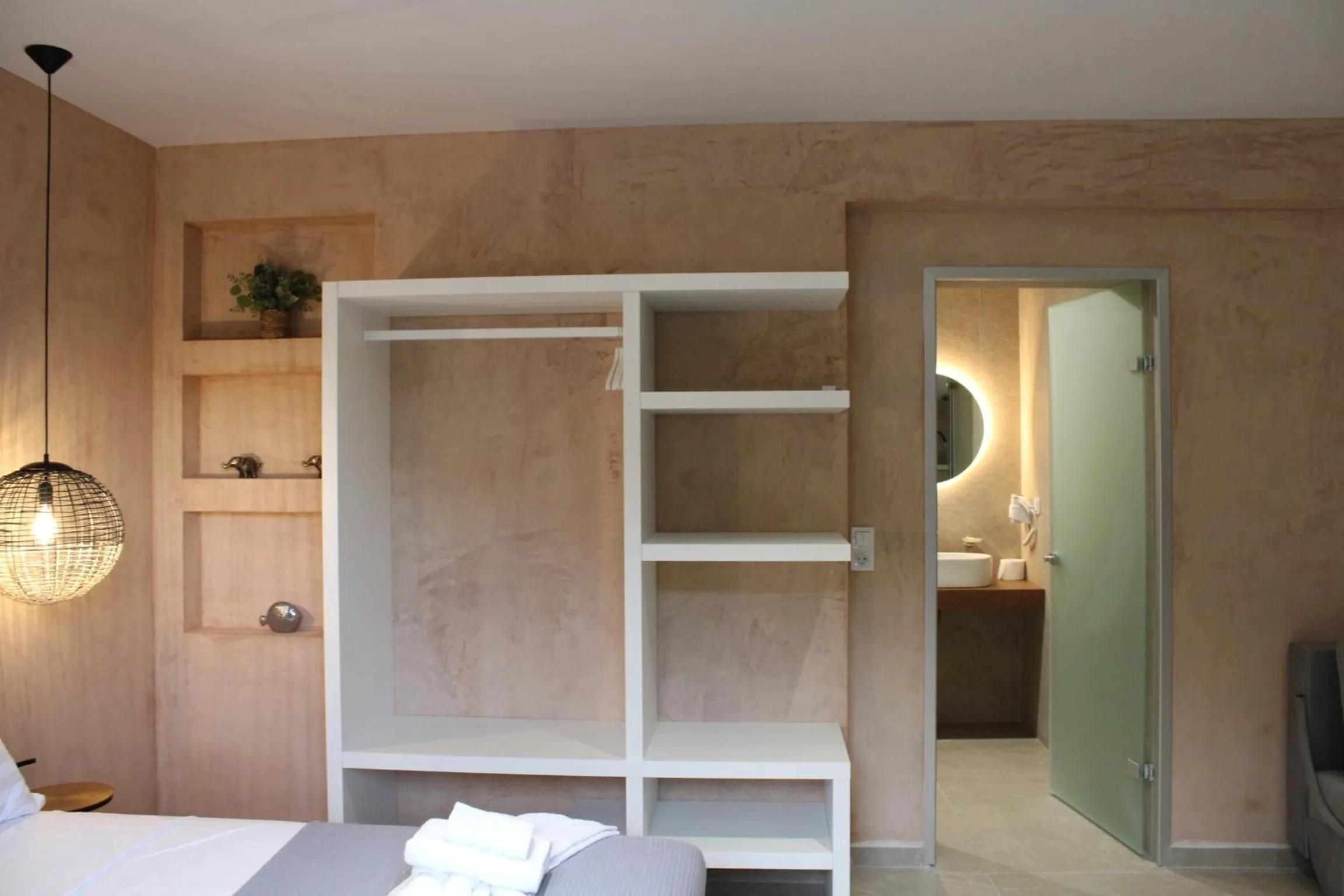 Bedroom in Elia boutique hotel