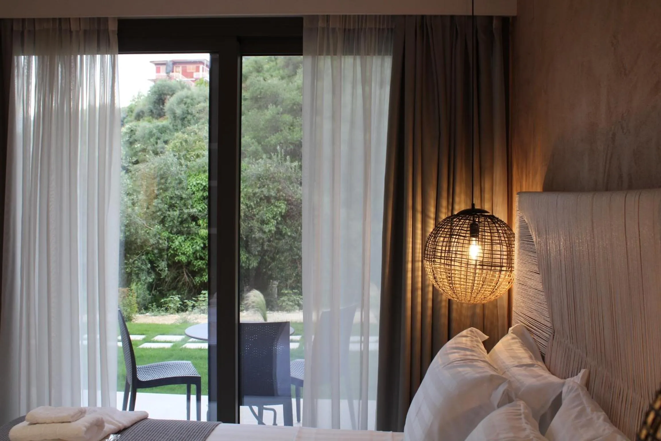 Garden view in Elia boutique hotel