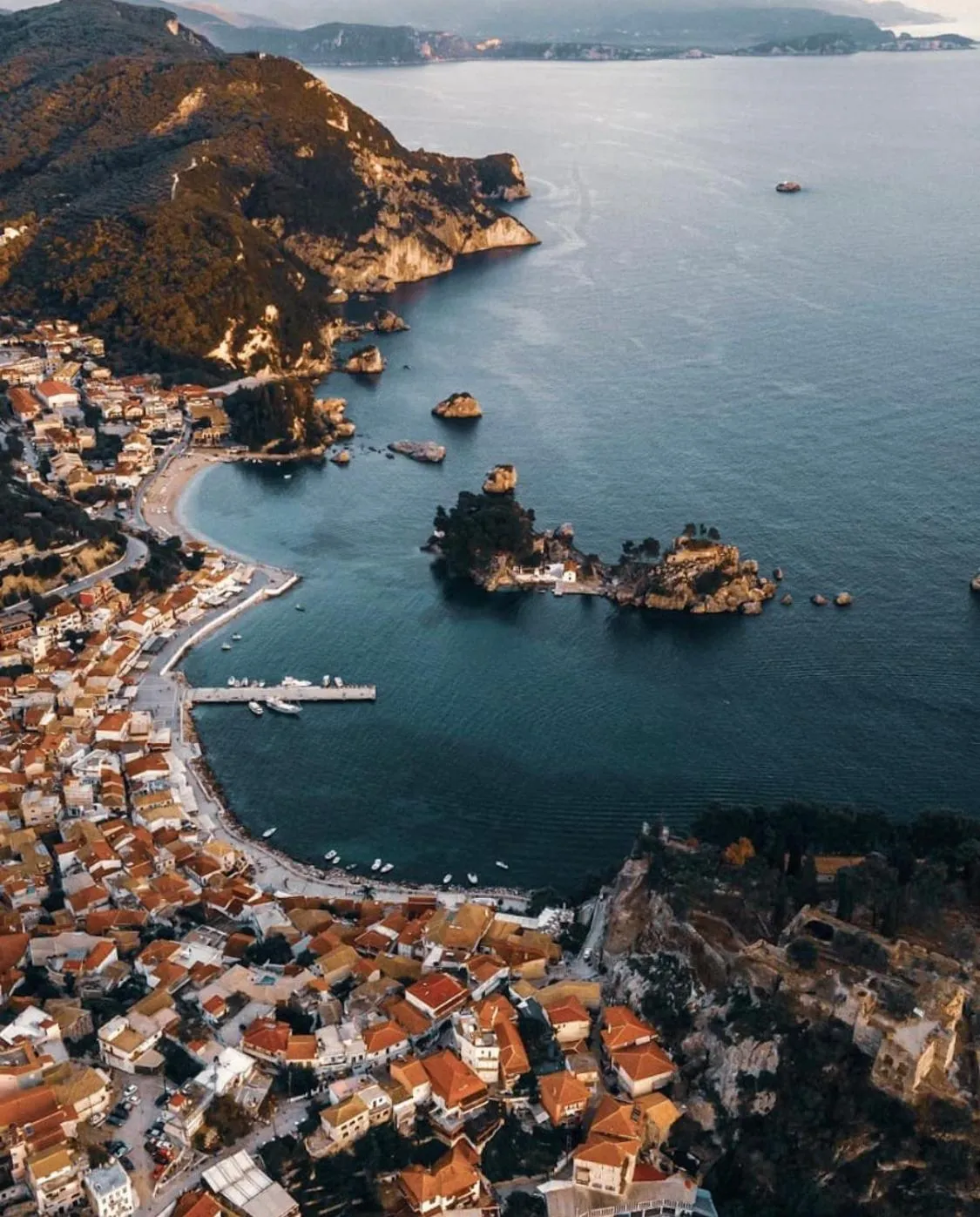 Bird's eye view in Elia boutique hotel