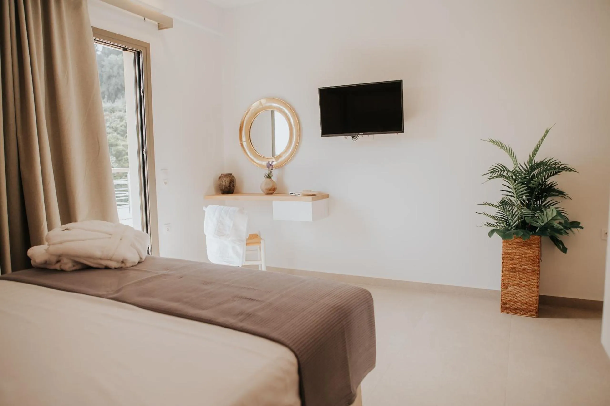 Bed in Elia boutique hotel