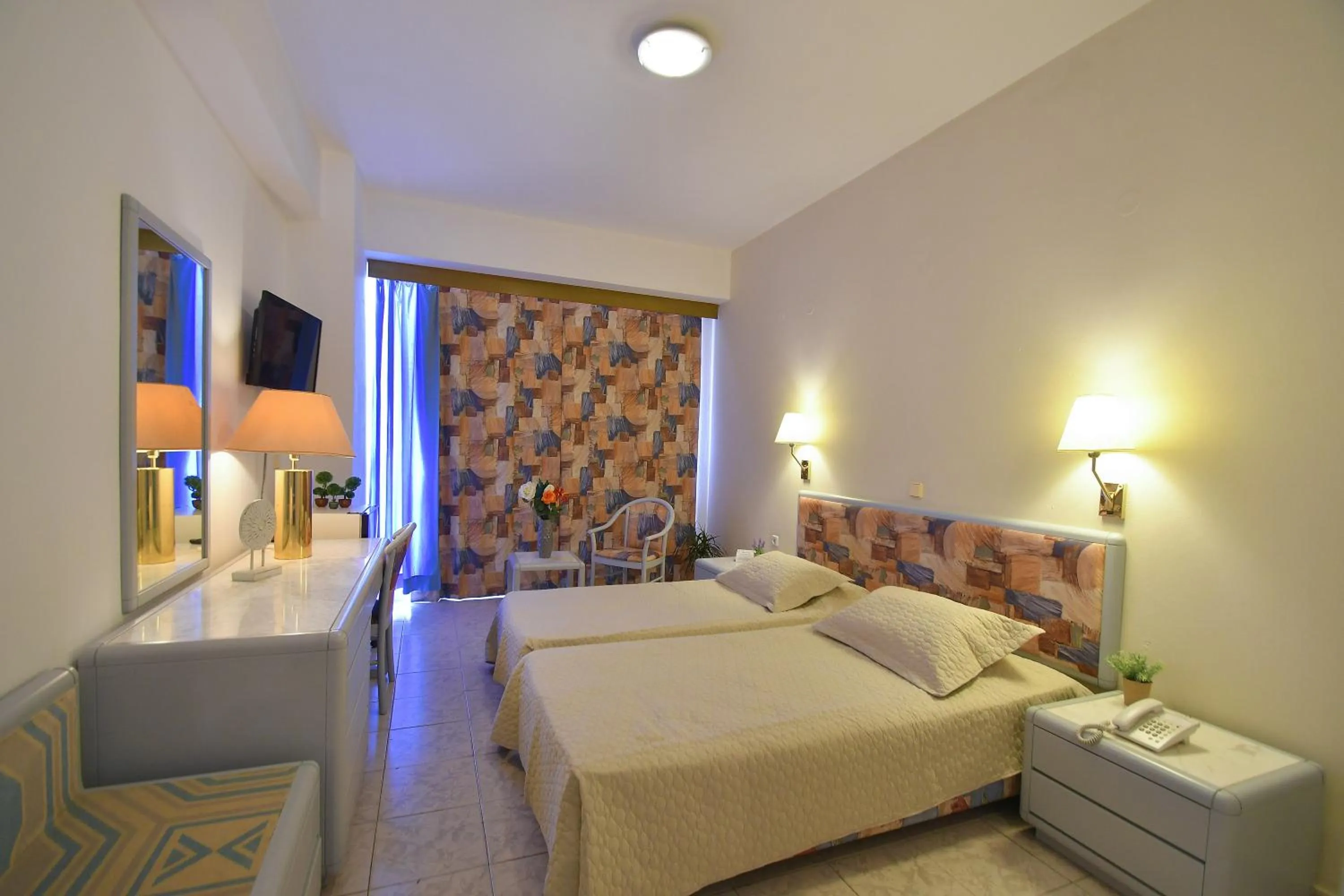 Bedroom in OLYMPOS BEACH HOTEL