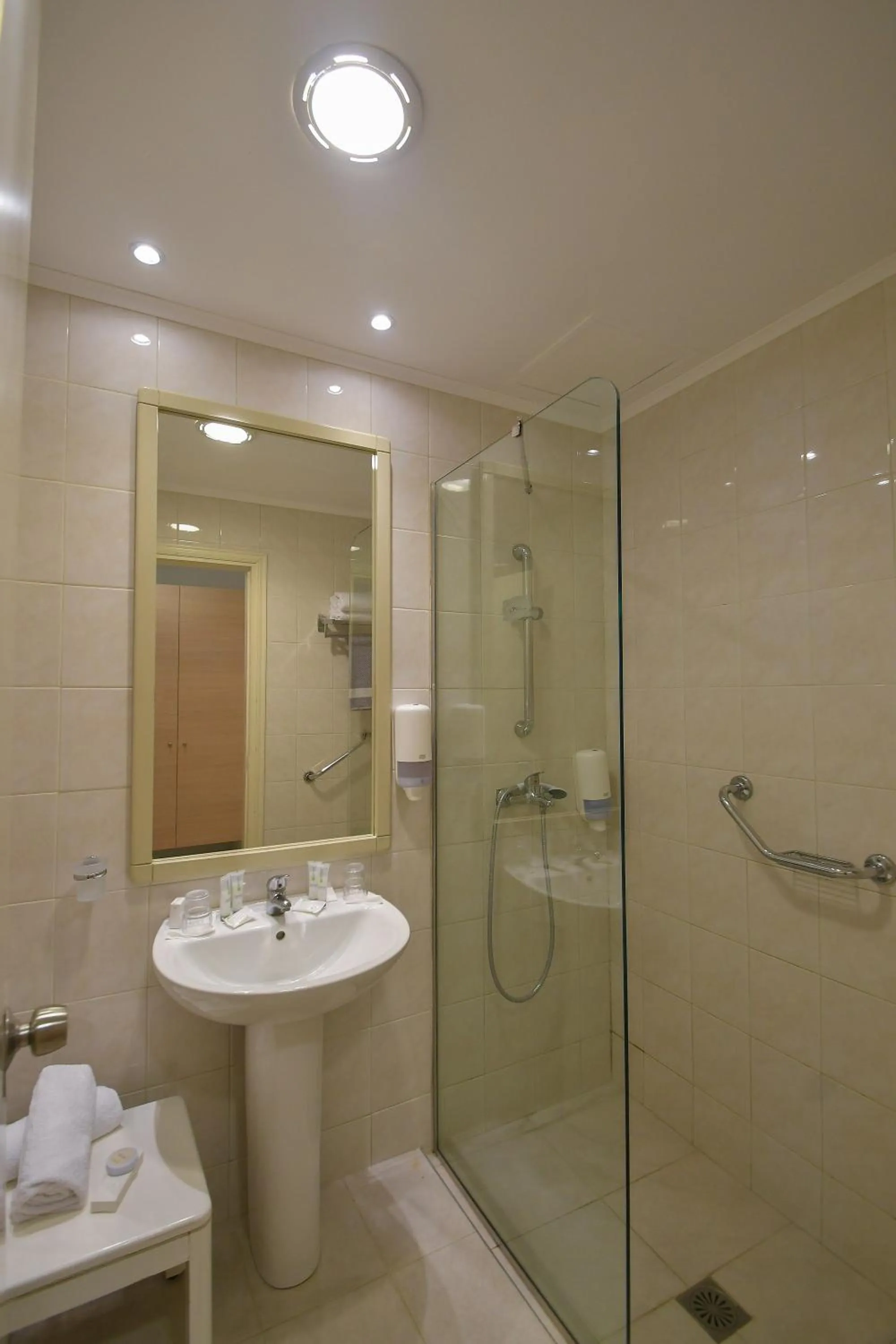 Bathroom in OLYMPOS BEACH HOTEL