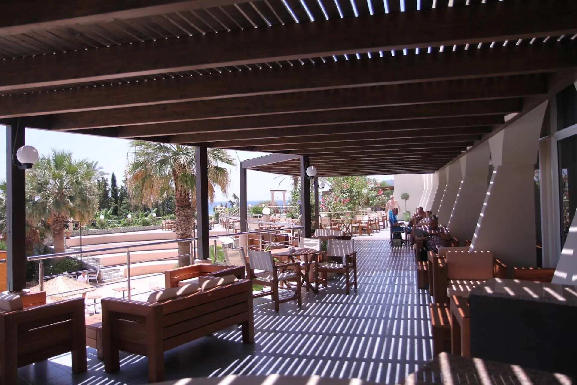 Lounge or bar in OLYMPOS BEACH HOTEL