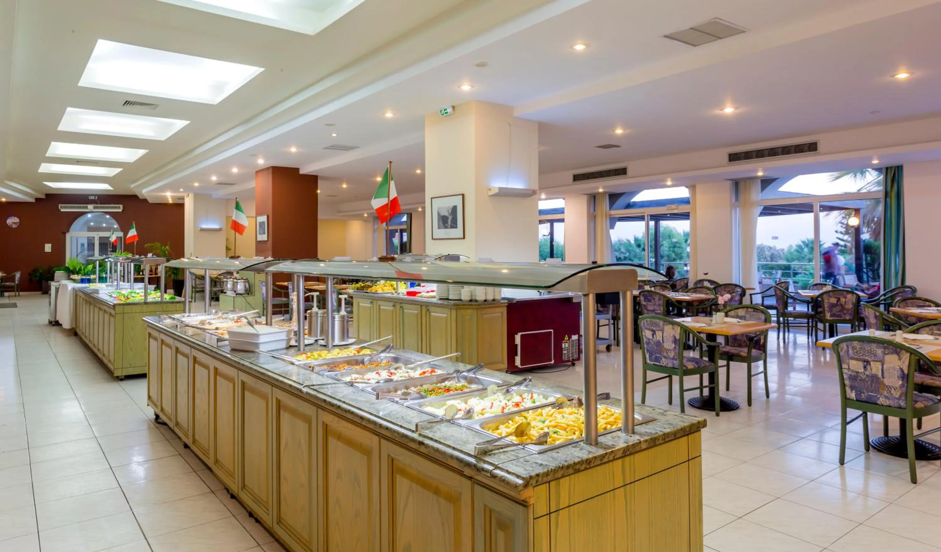 Restaurant/places to eat in OLYMPOS BEACH HOTEL