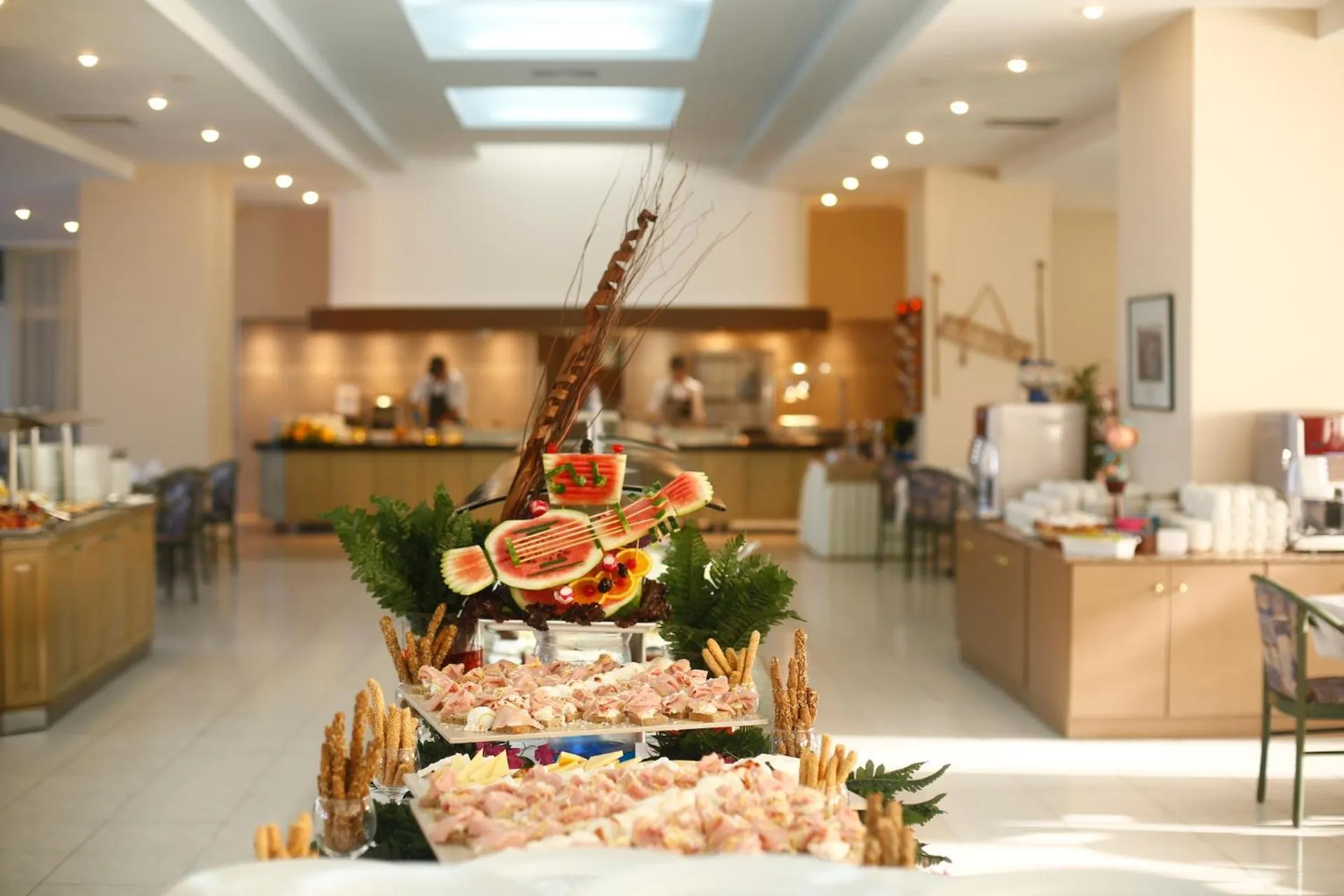 Restaurant/places to eat in OLYMPOS BEACH HOTEL