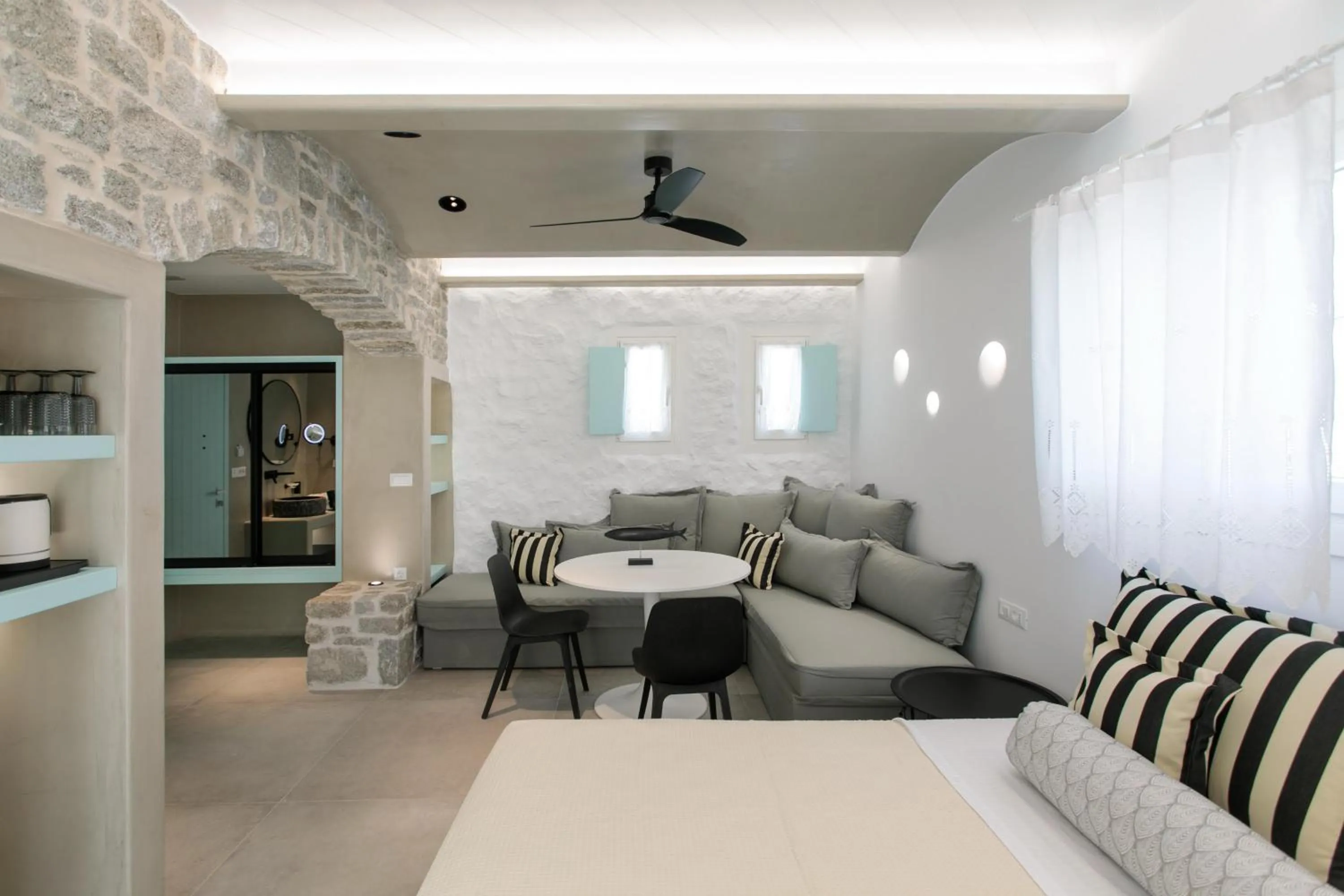 Living room in Majo Suites Hotel