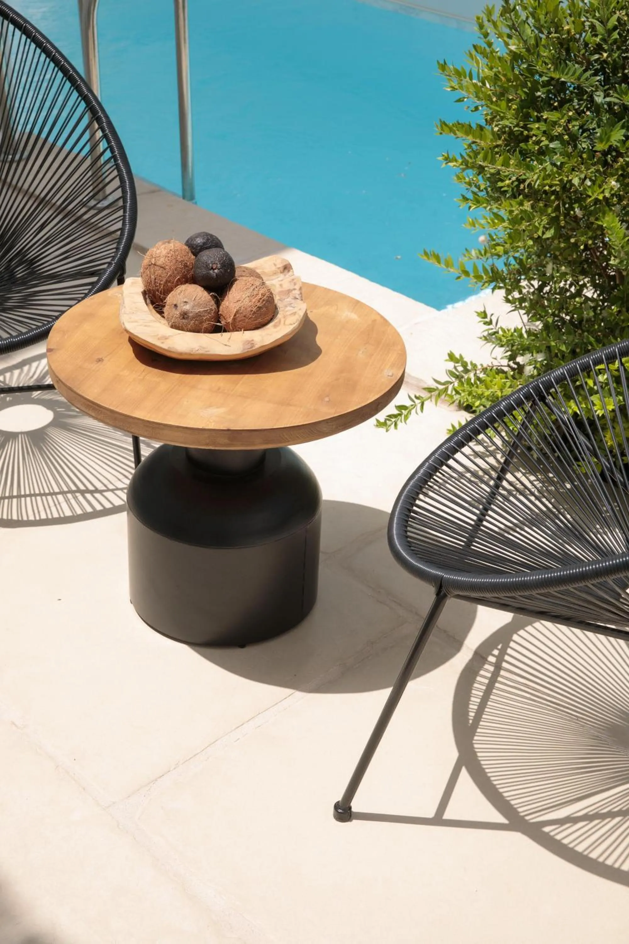 Patio in Majo Suites Hotel