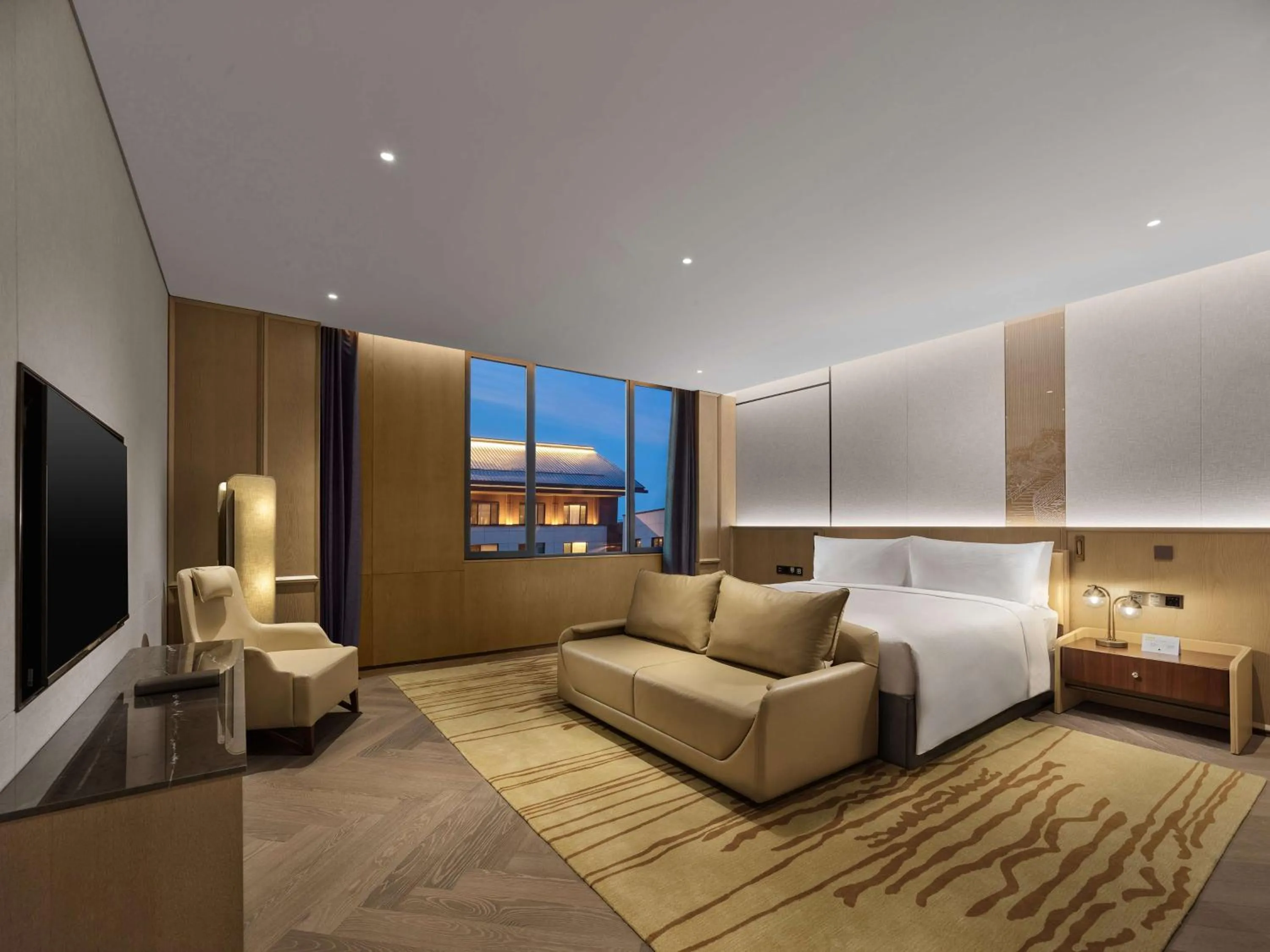 Bedroom, Bed in Doubletree By Hilton Beijing Badaling