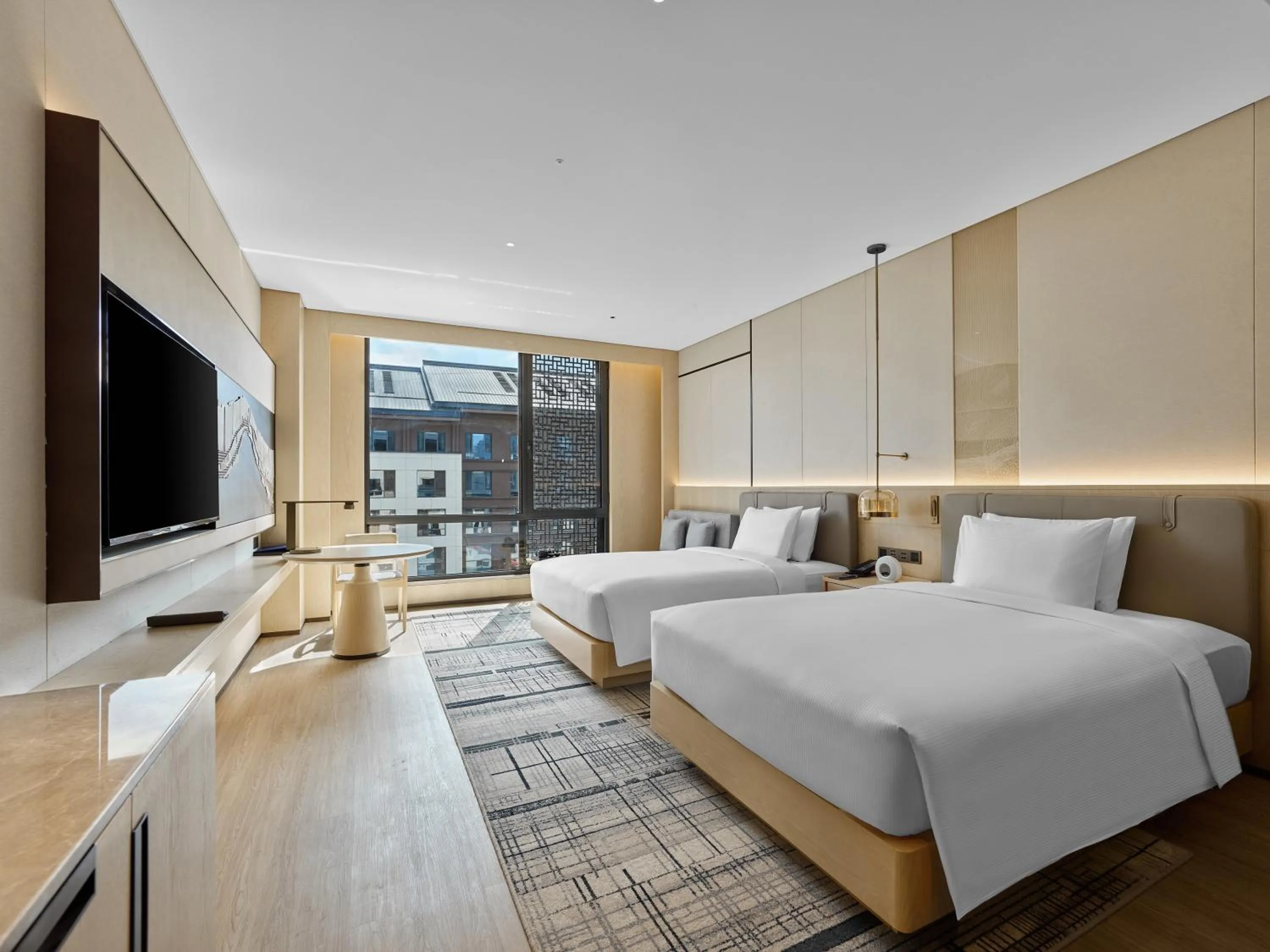 Photo of the whole room, Bed in Doubletree By Hilton Beijing Badaling