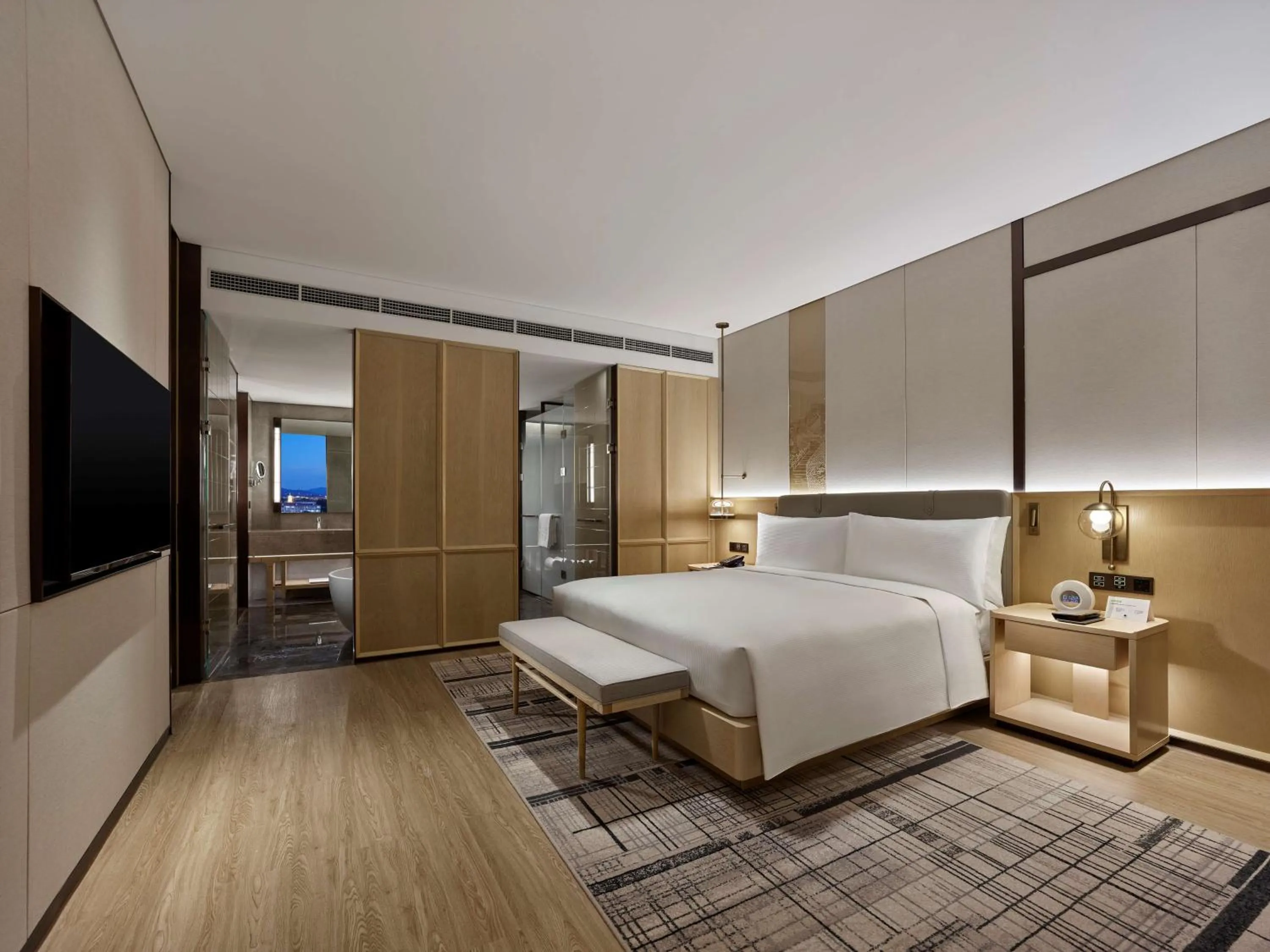 Bedroom, Bed in Doubletree By Hilton Beijing Badaling