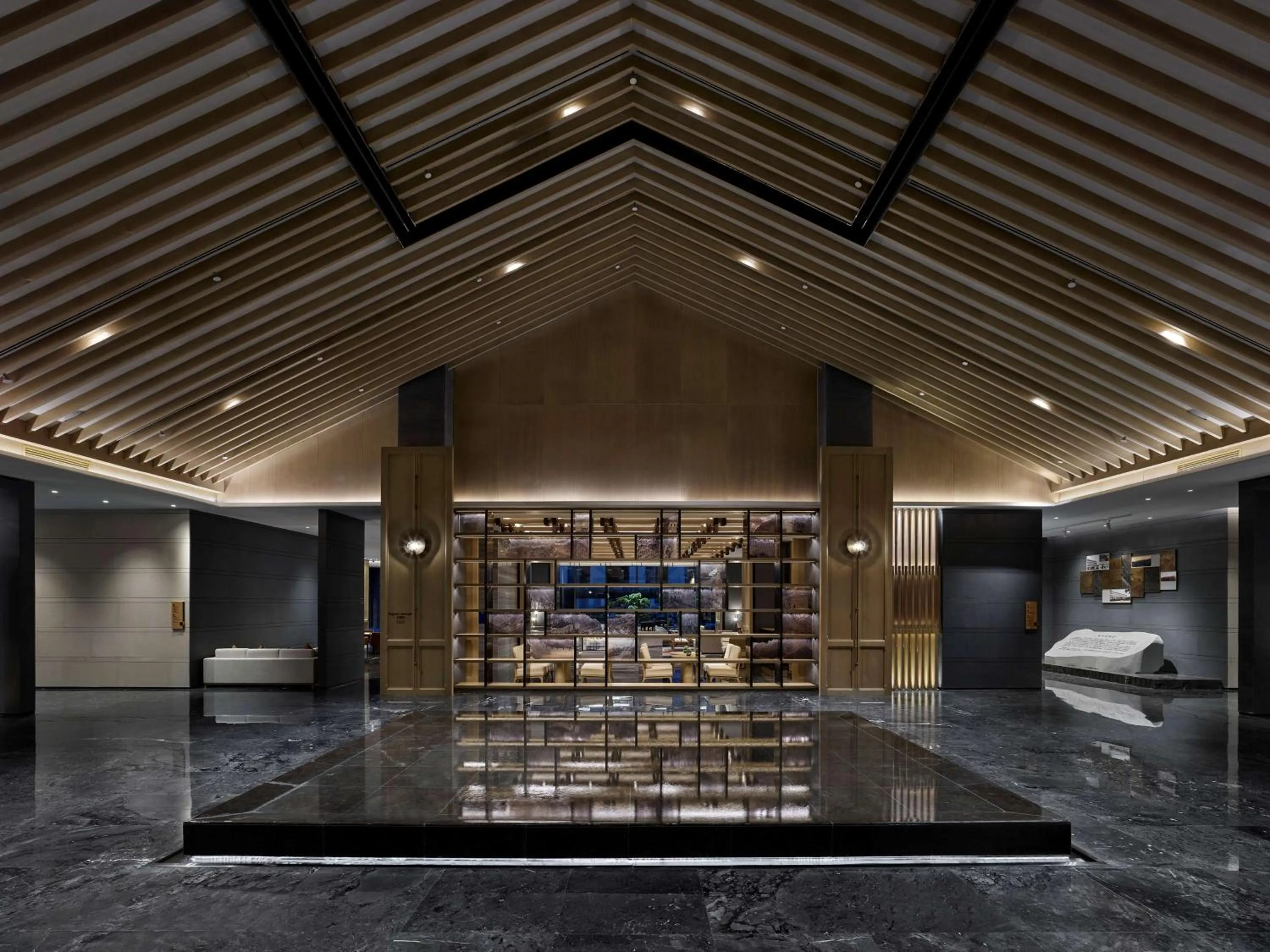 Lobby or reception in Doubletree By Hilton Beijing Badaling