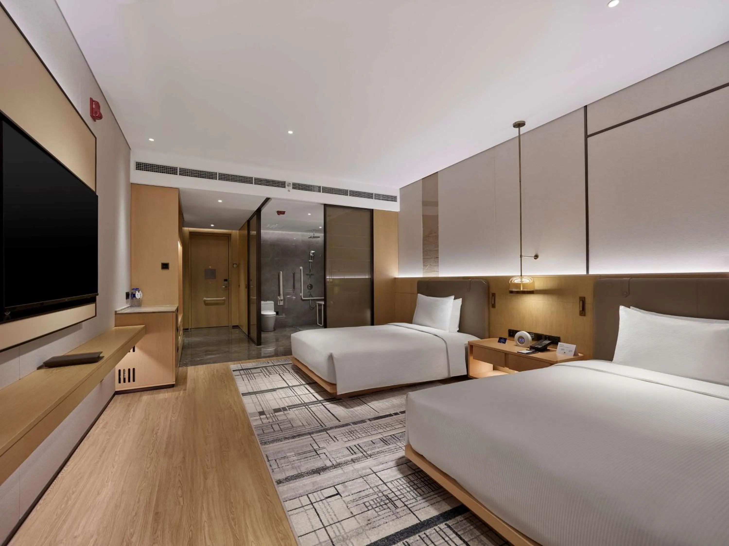 Bedroom, Bed in Doubletree By Hilton Beijing Badaling