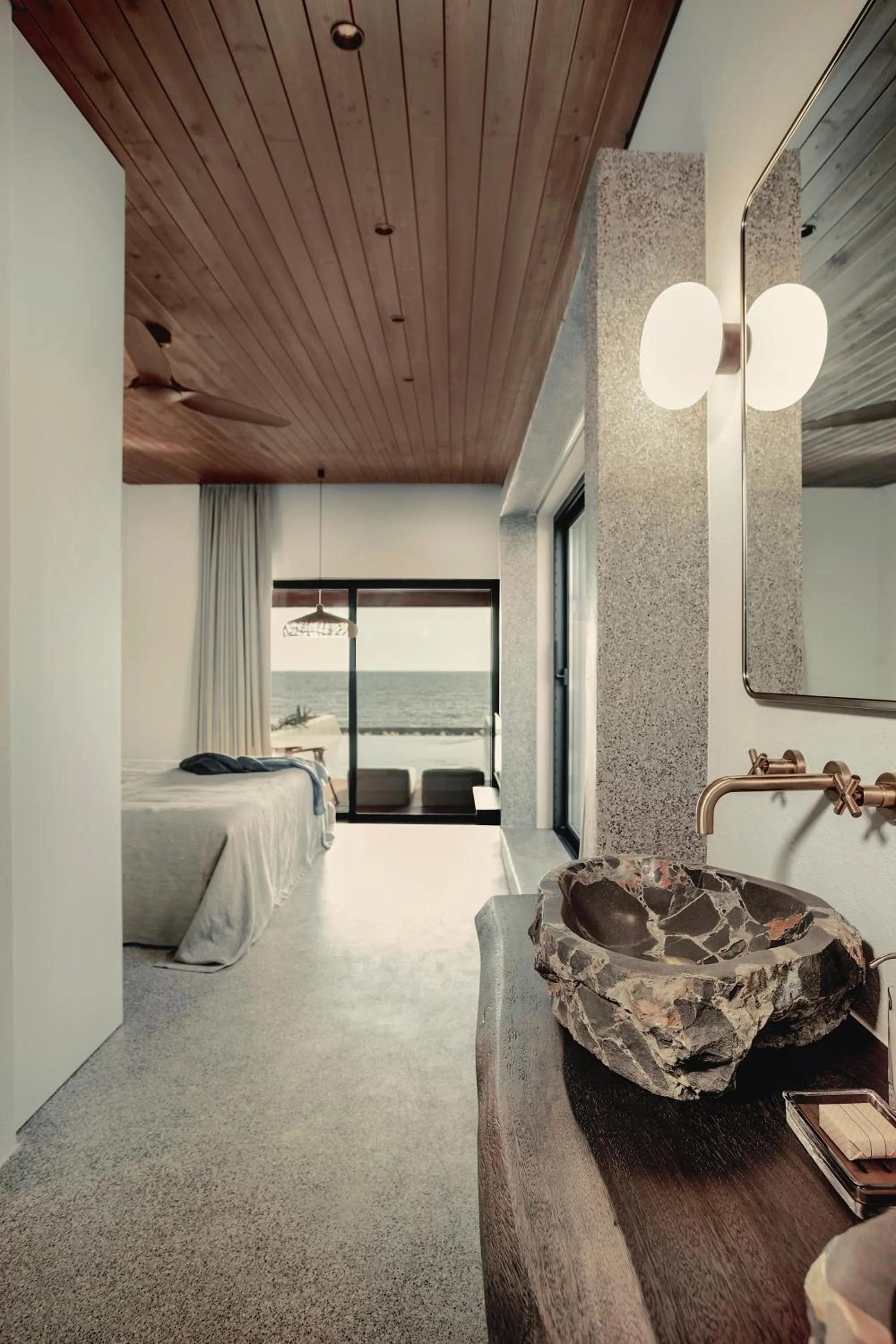 Bathroom, Bed in Meraviglia Slow Living