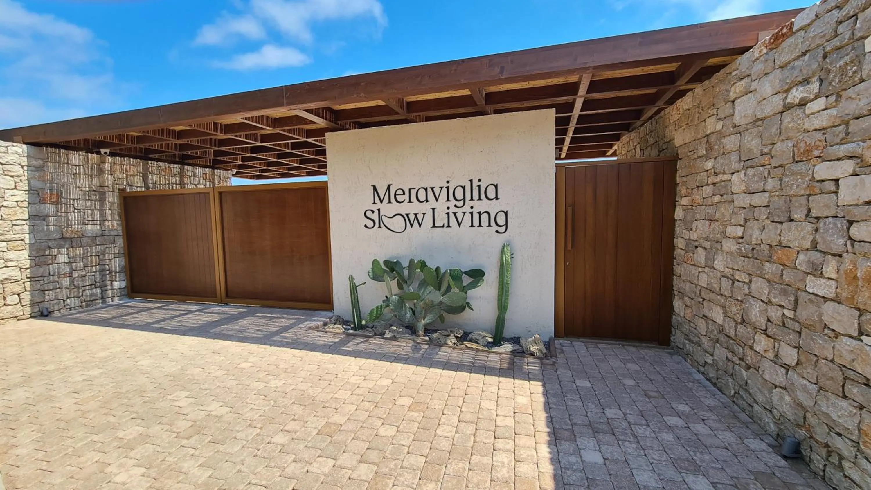 Facade/entrance in Meraviglia Slow Living