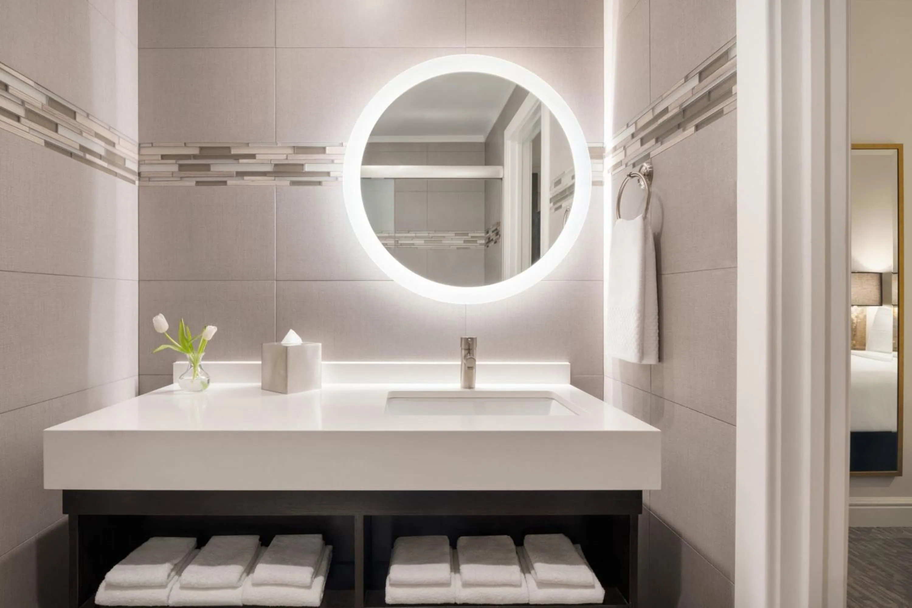 Bathroom in Martinique New York on Broadway, Curio Collection by Hilton