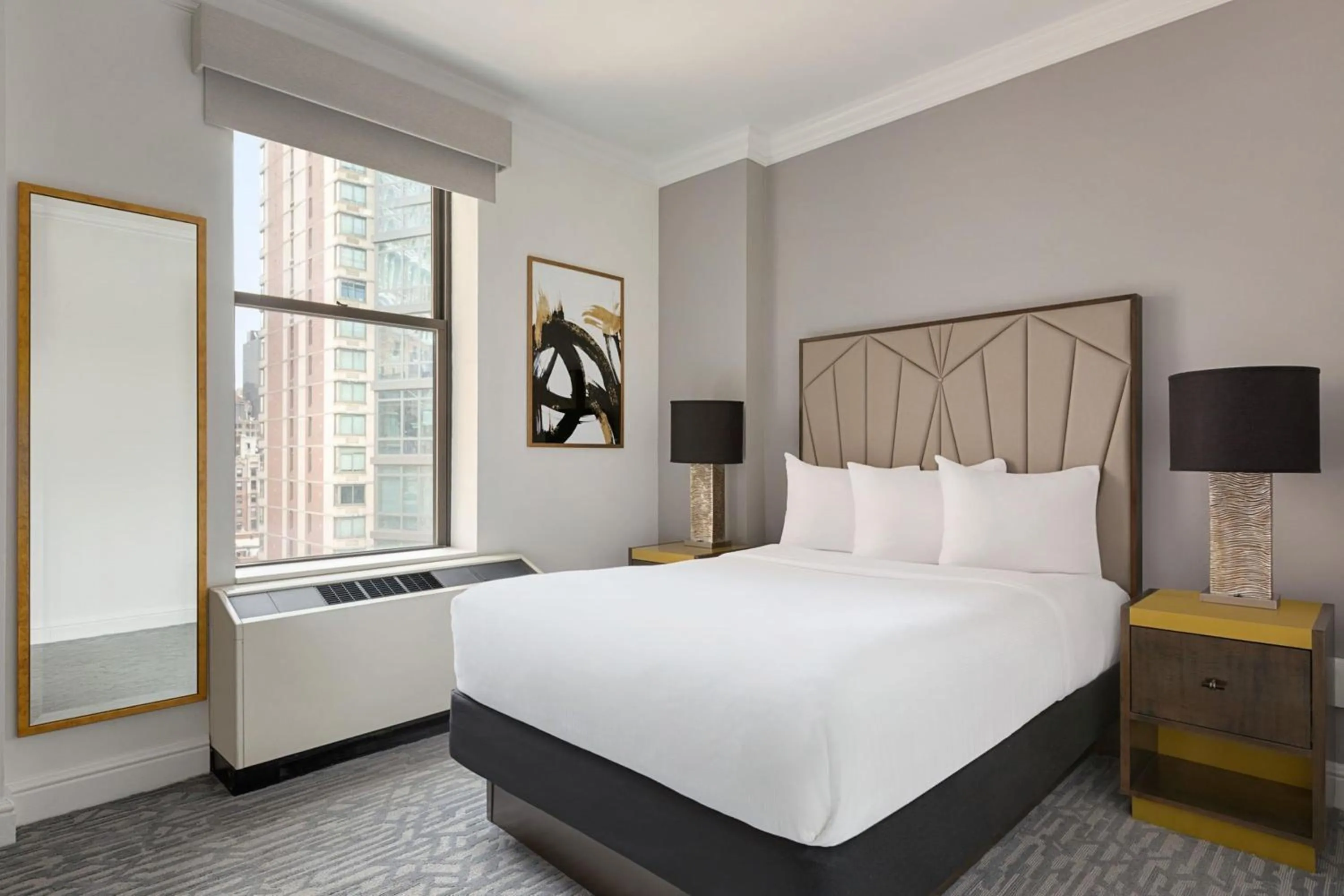 Bed in Martinique New York on Broadway, Curio Collection by Hilton